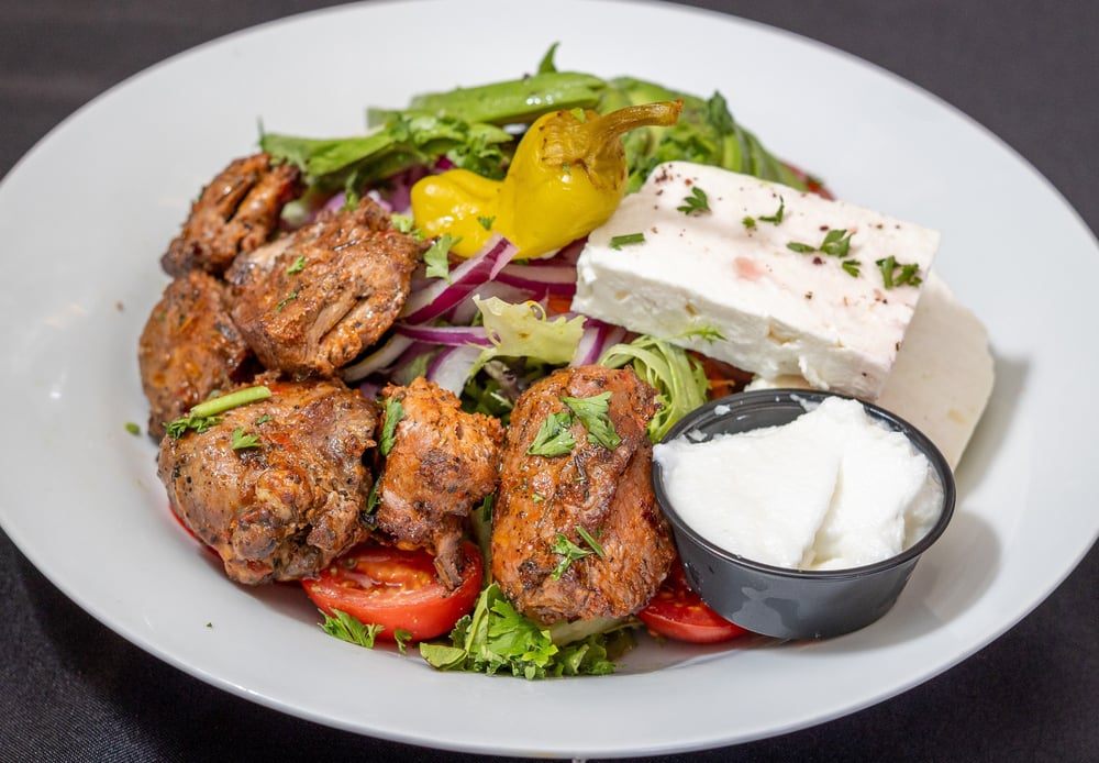 Lamb Kabob Salad