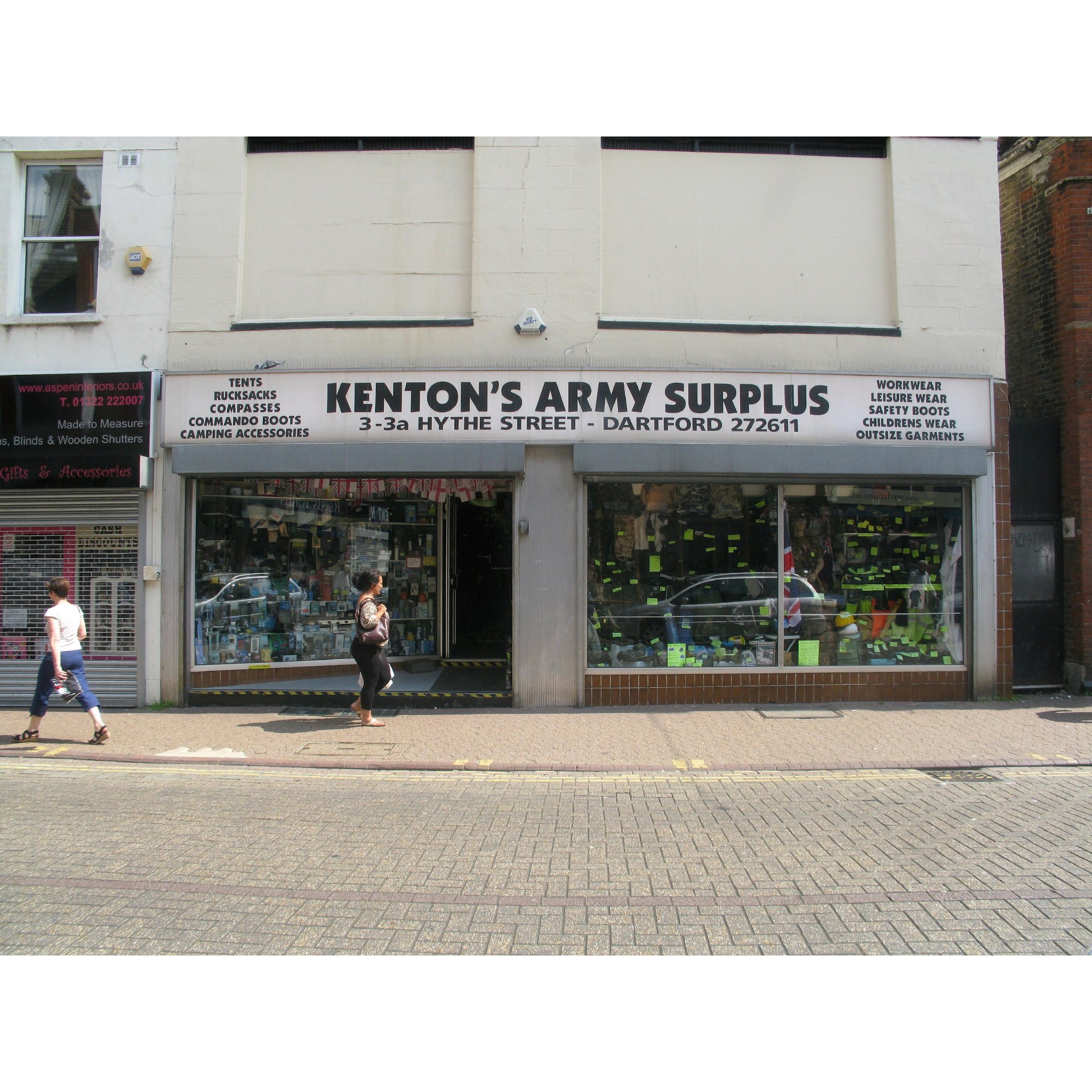 Kenton's Army Surplus Army Surplus Stores in Dartford DA1 1BE