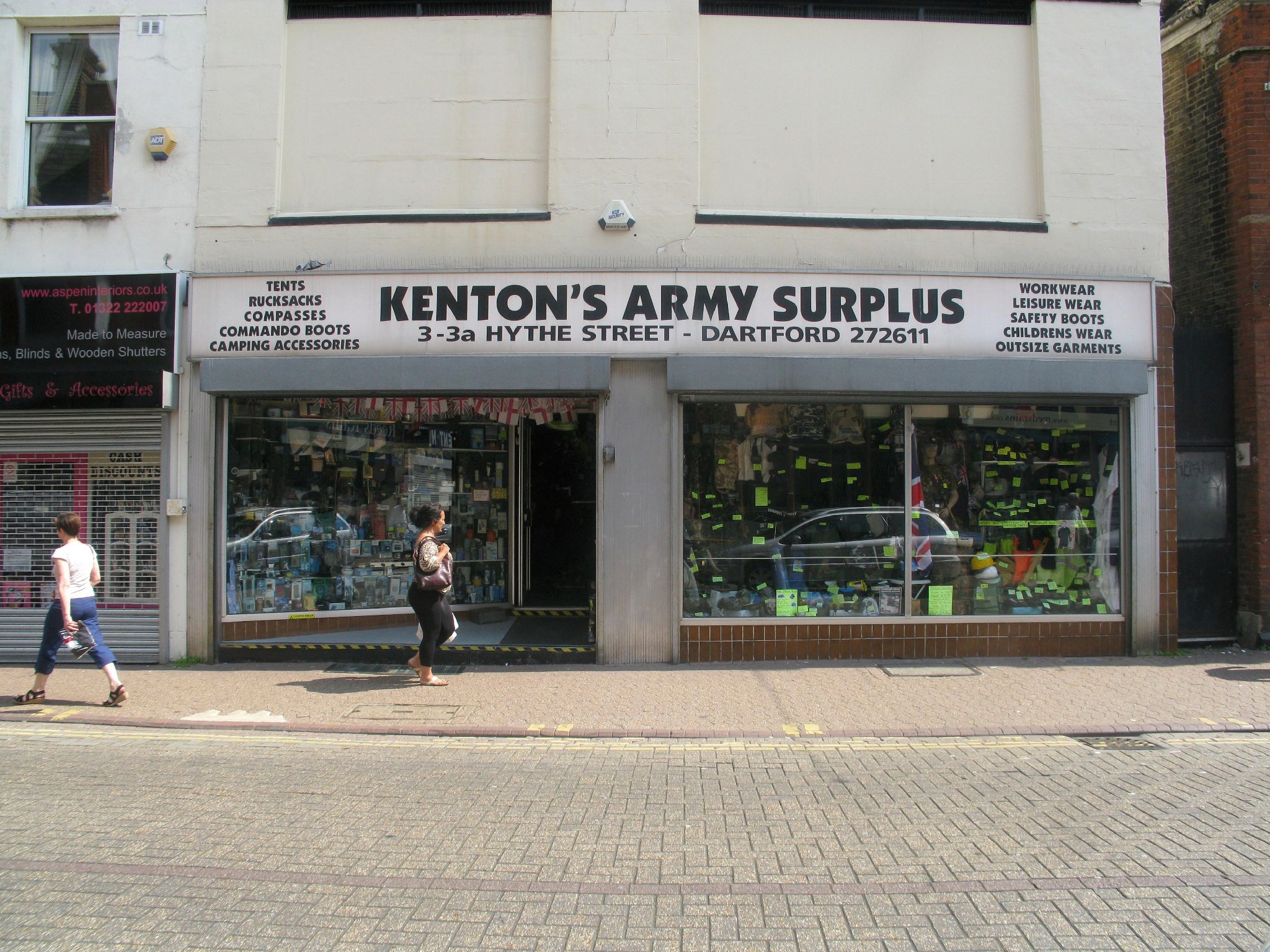 Kenton's Army Surplus Army Surplus Stores in Dartford DA1 1BE
