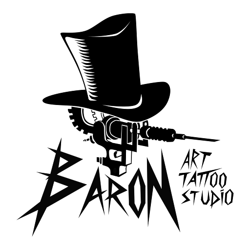 Baron Art Tattoo &amp; Piercing Studio Logo