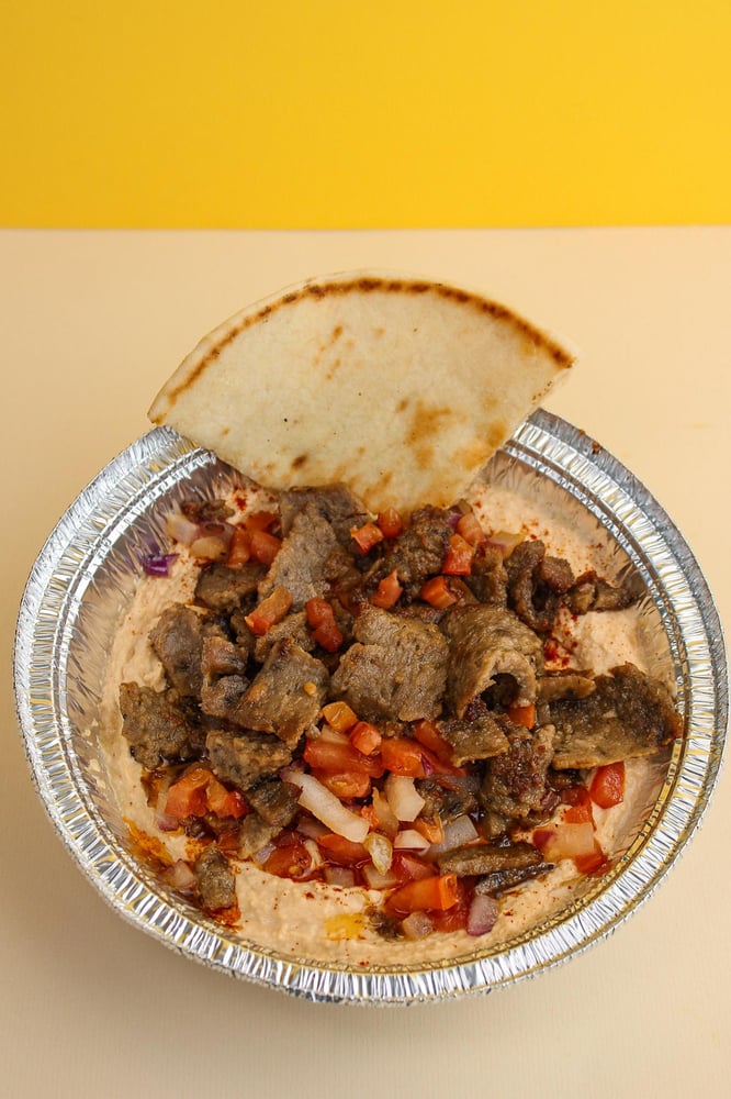 Gyro Loaded Hummus