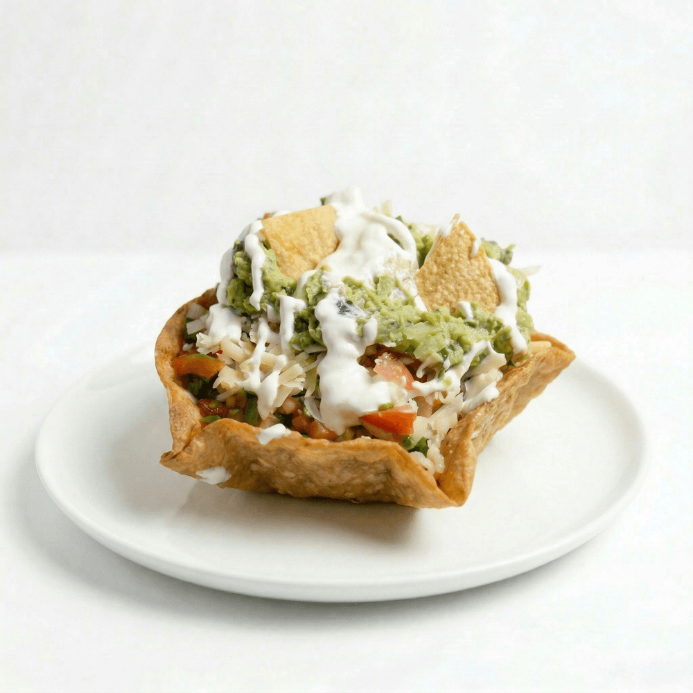 Mixed Vegetables Taco Salad
