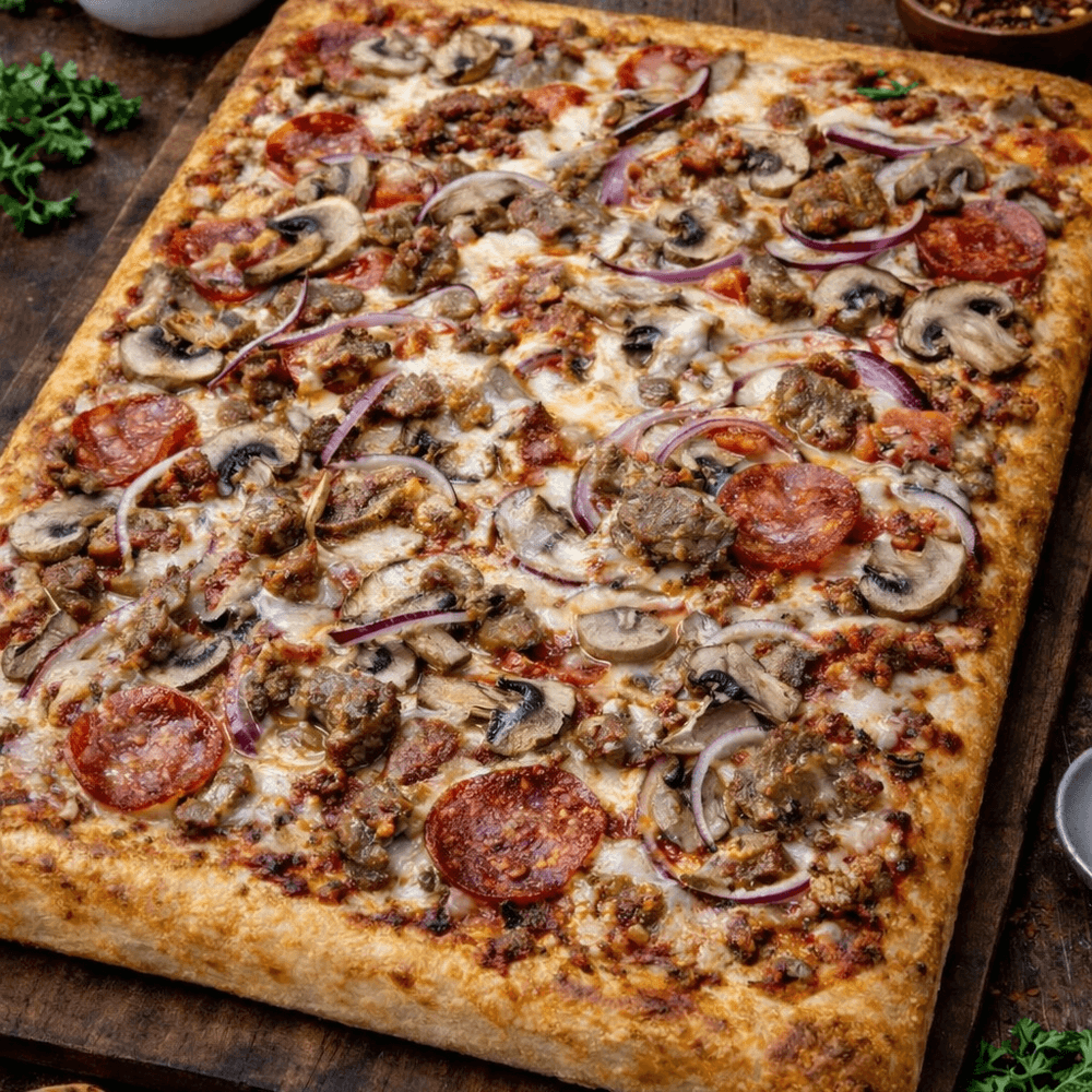 Sicilian Deluxe Pizza
