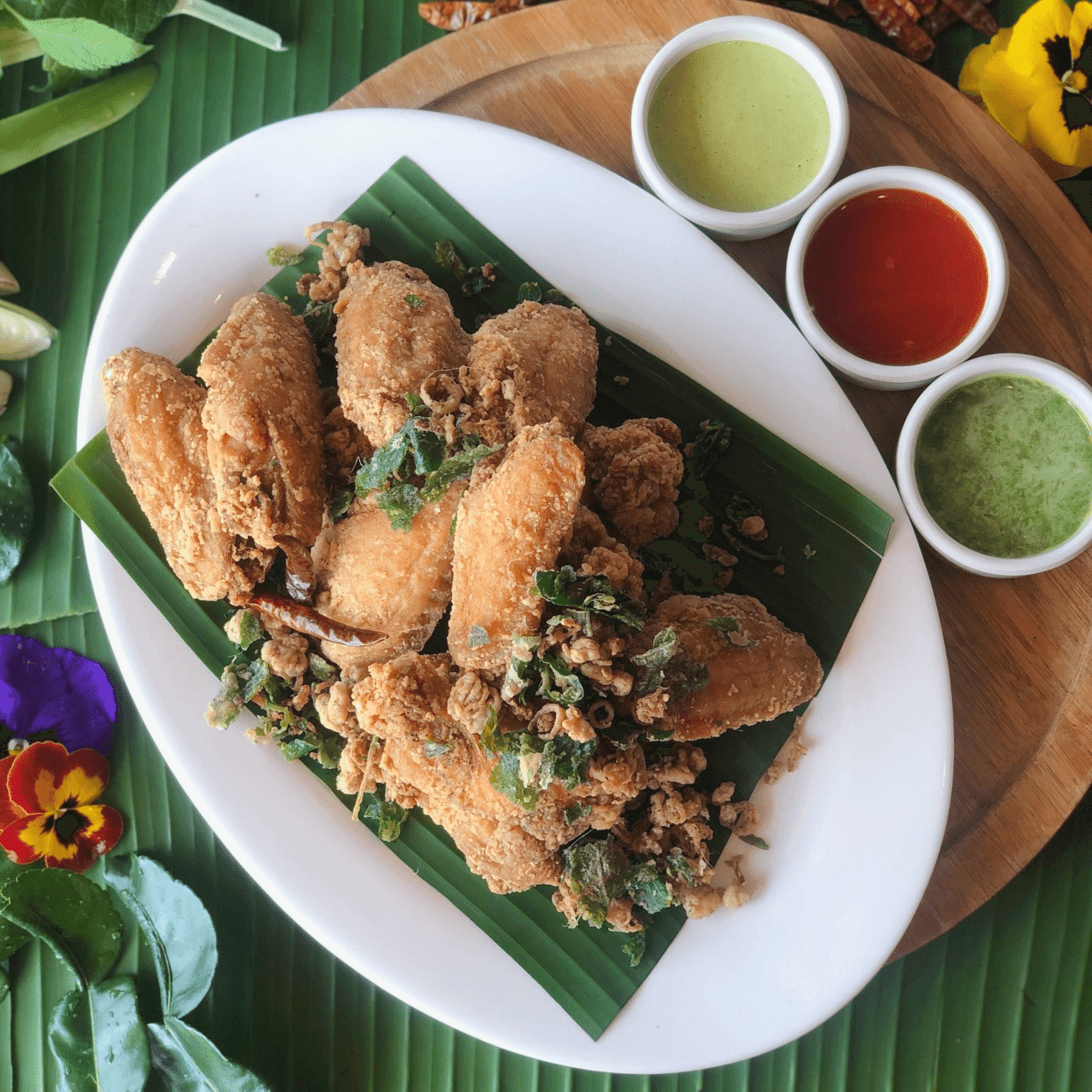 Tom Yum Crunch Wings