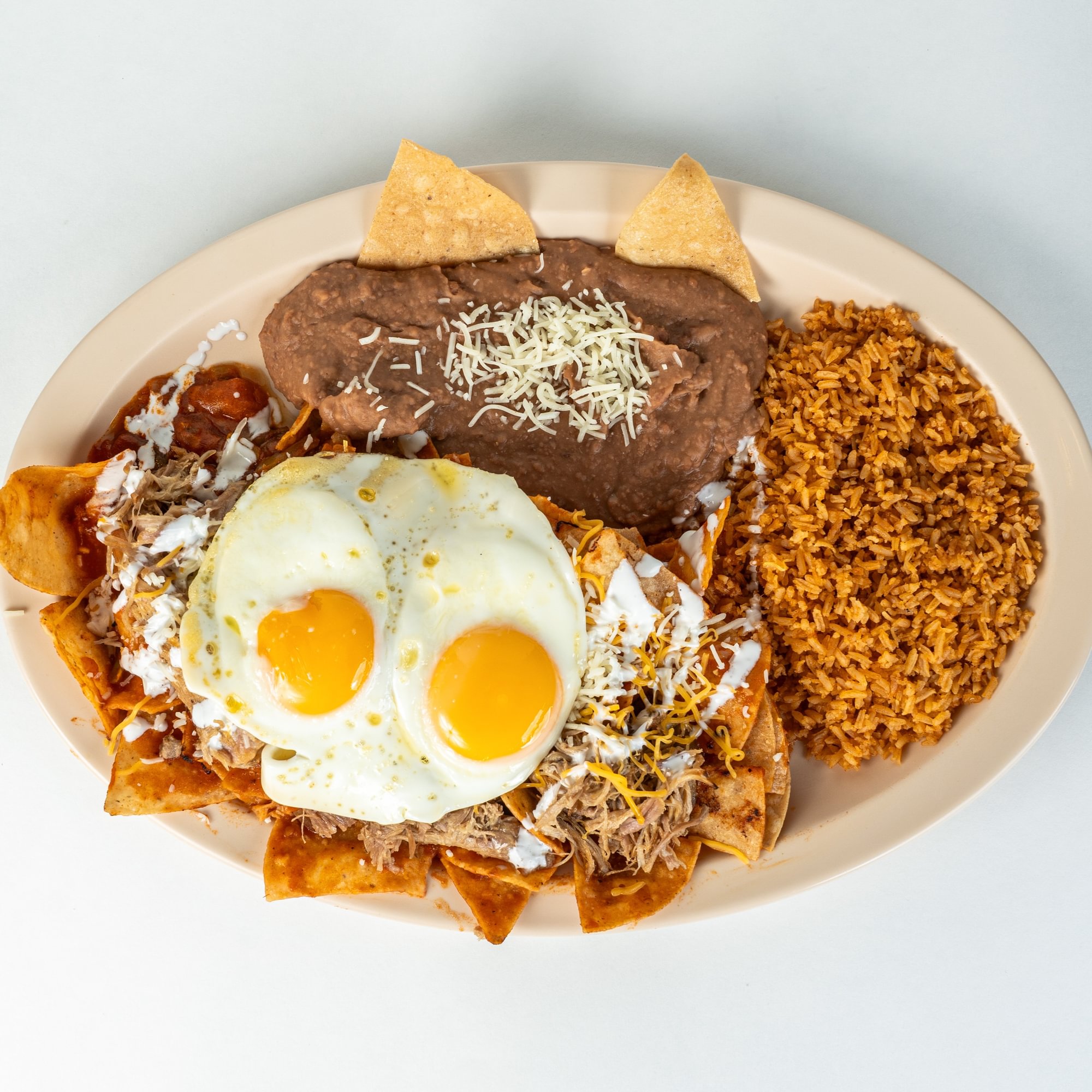 Chilaquiles a la Tampiqueña
