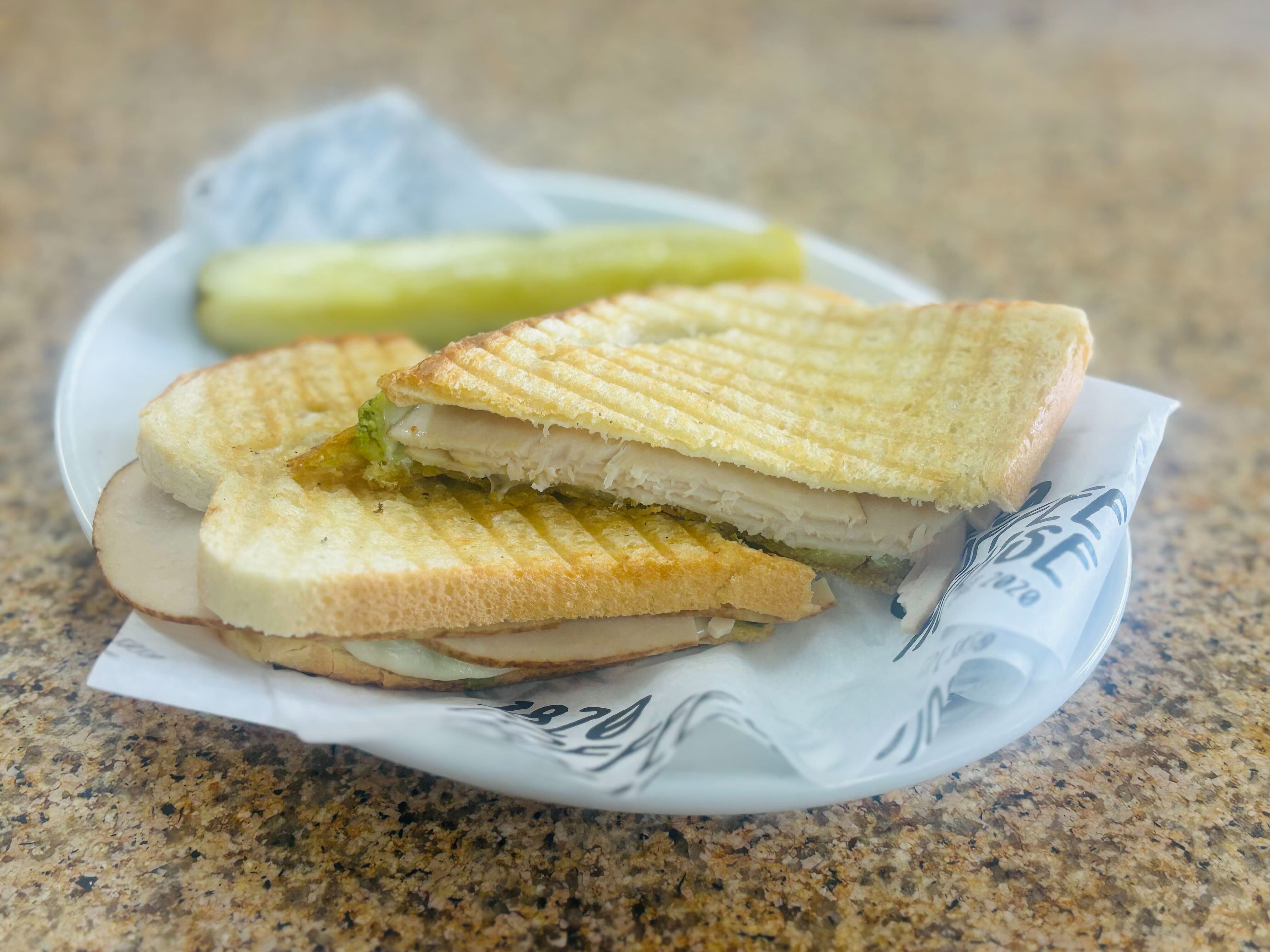 Panini- Pesto Turkey Provolone