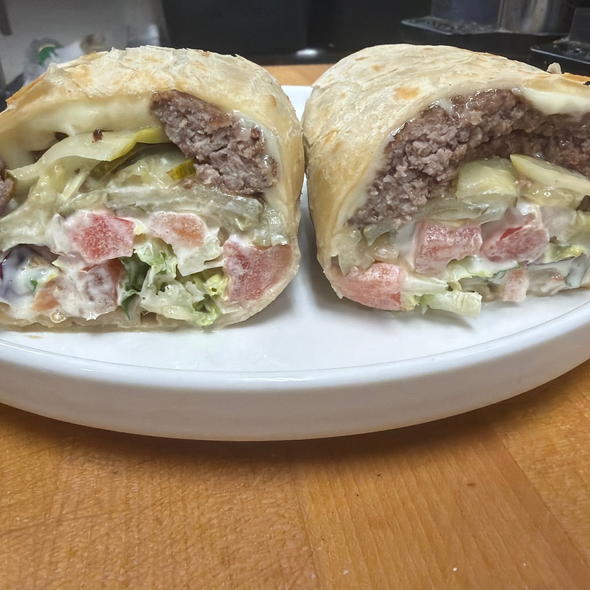CHEESEBURGER WRAP