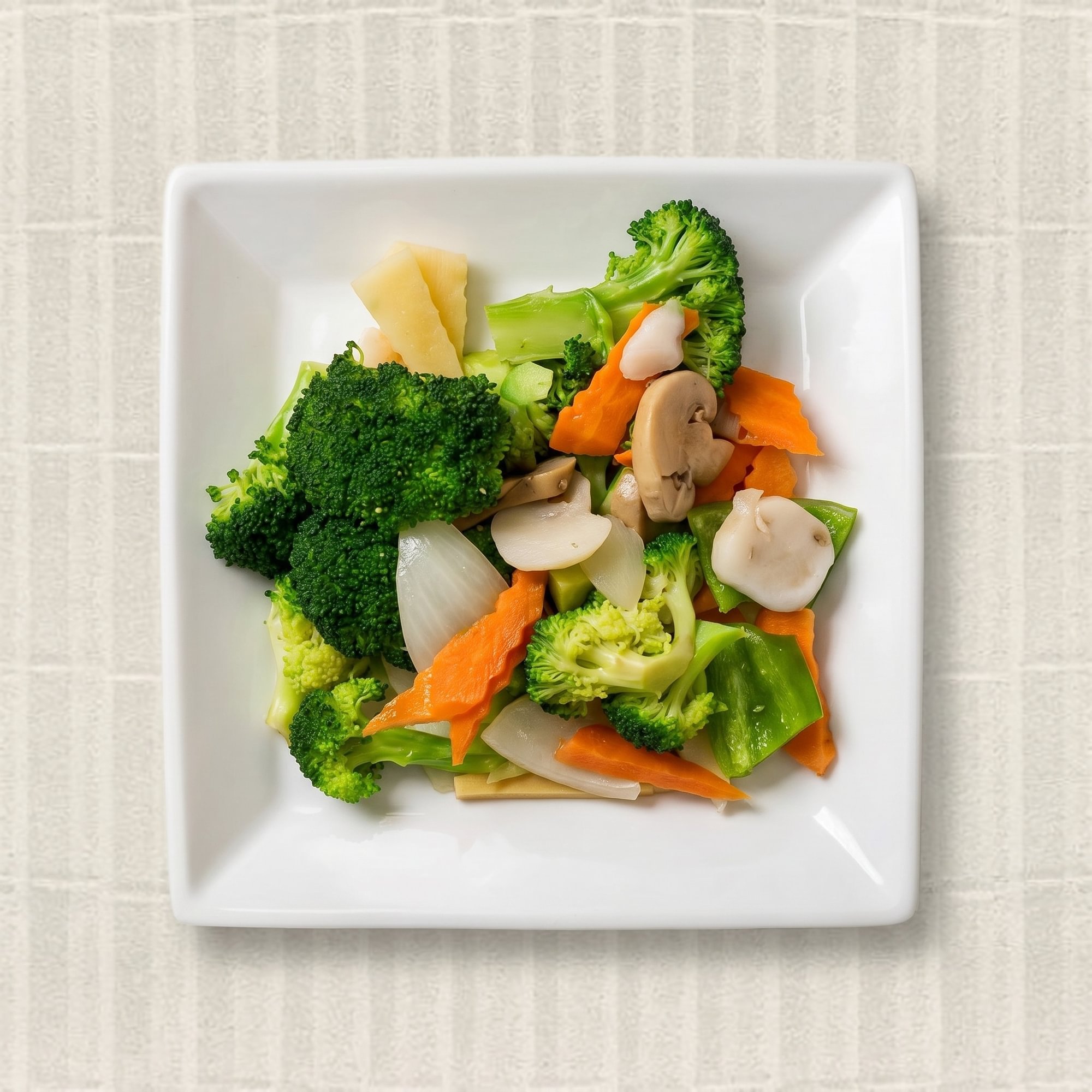 Steamed Bean Curd (Tofu) Mixed Vegetables