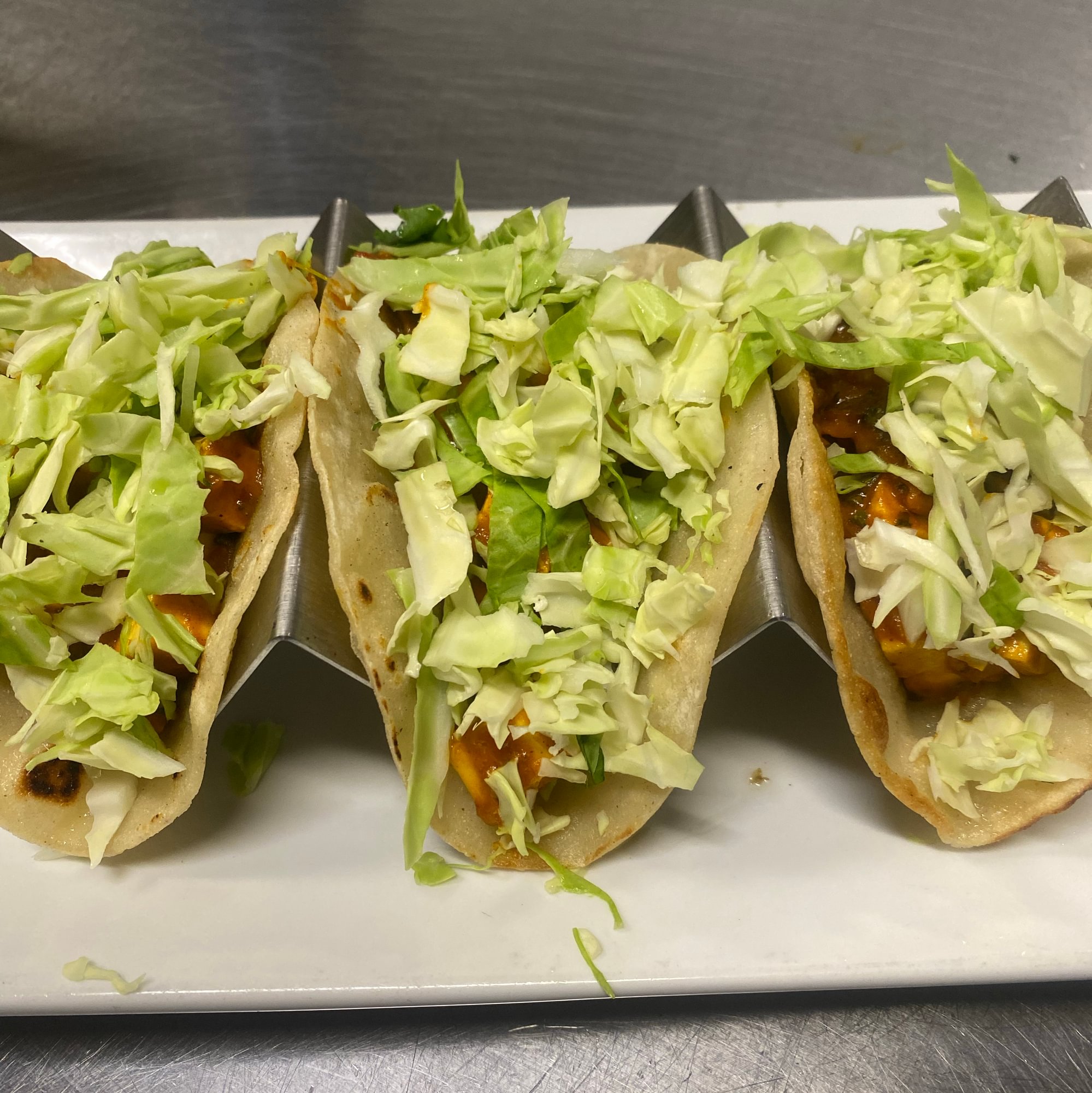 Punjabi Chicken Tacos