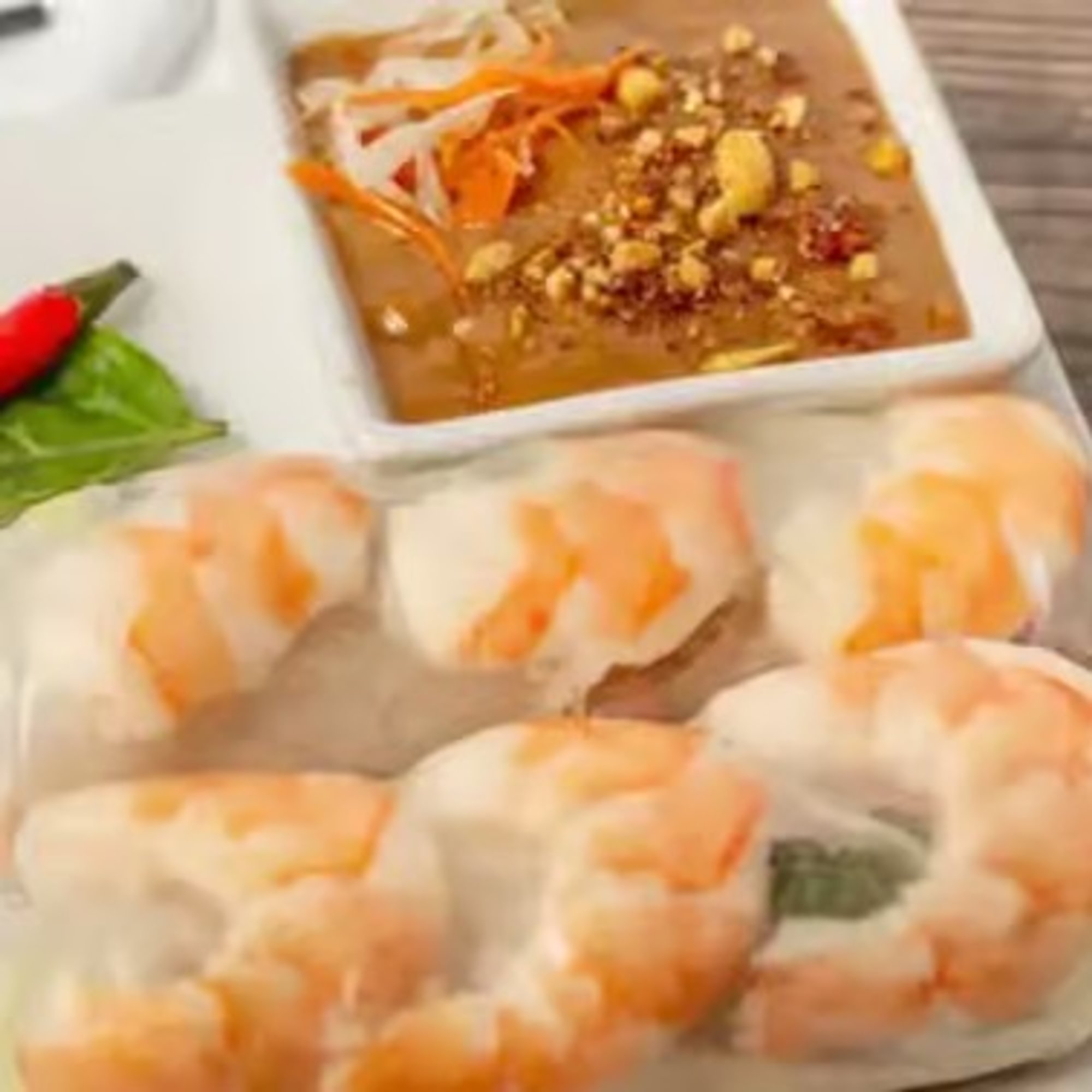 A2. Fresh Spring Rolls