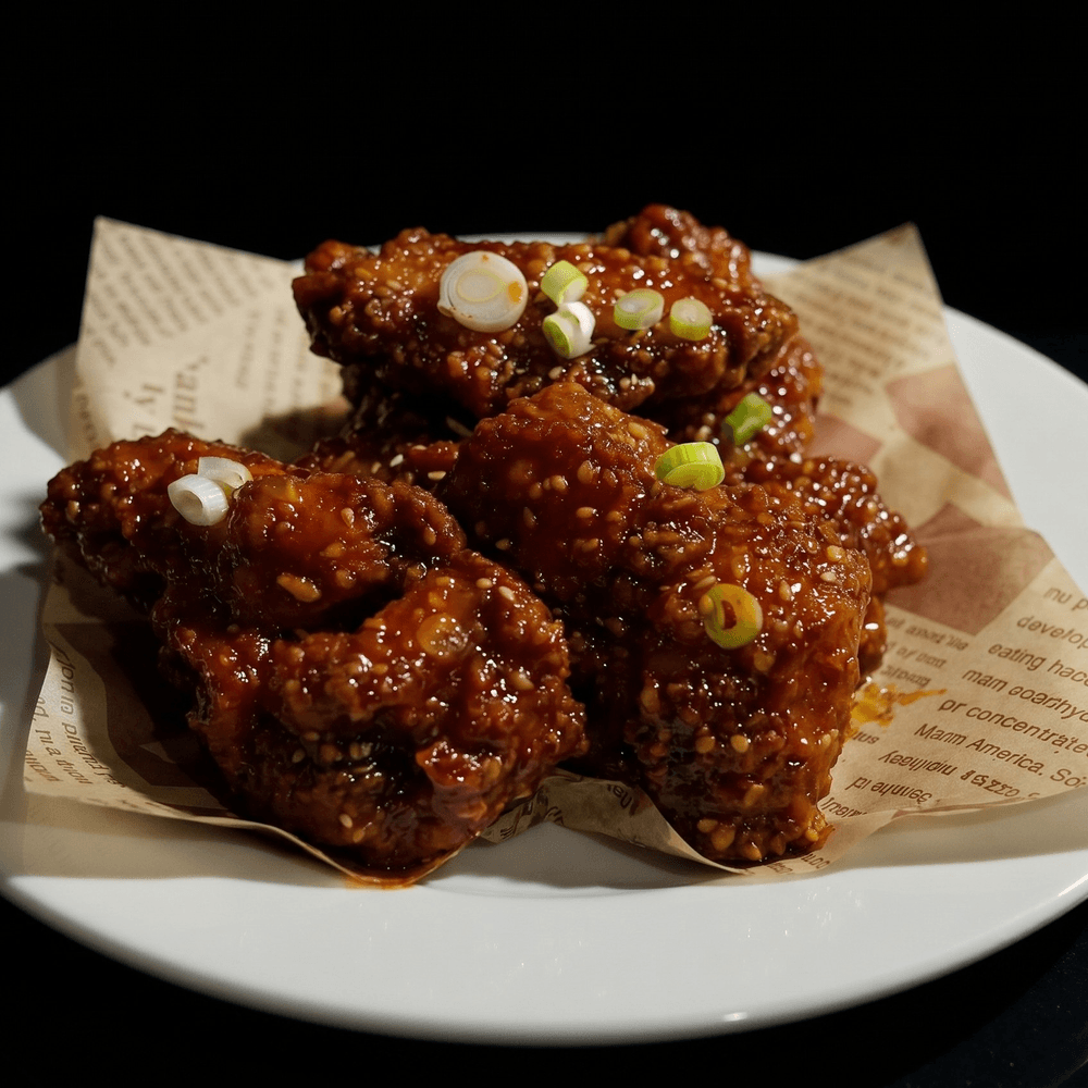Korean Sweet & Spicy Wings