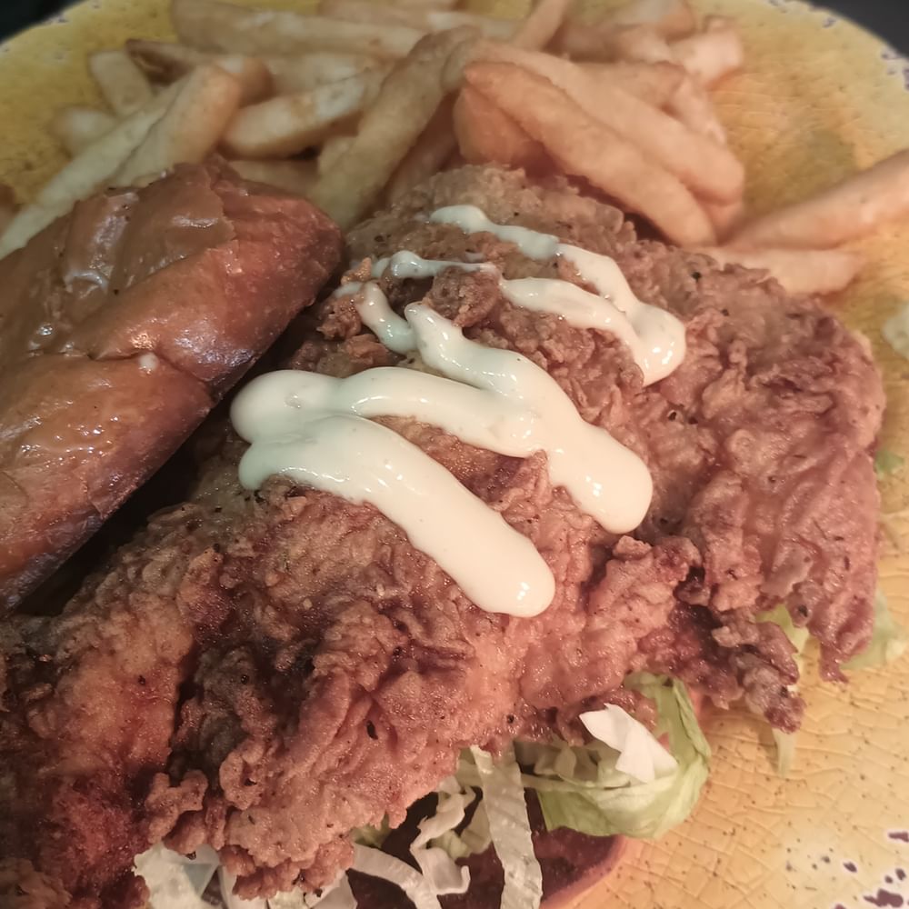 Southern Fried Chicken Sandwich with Fries