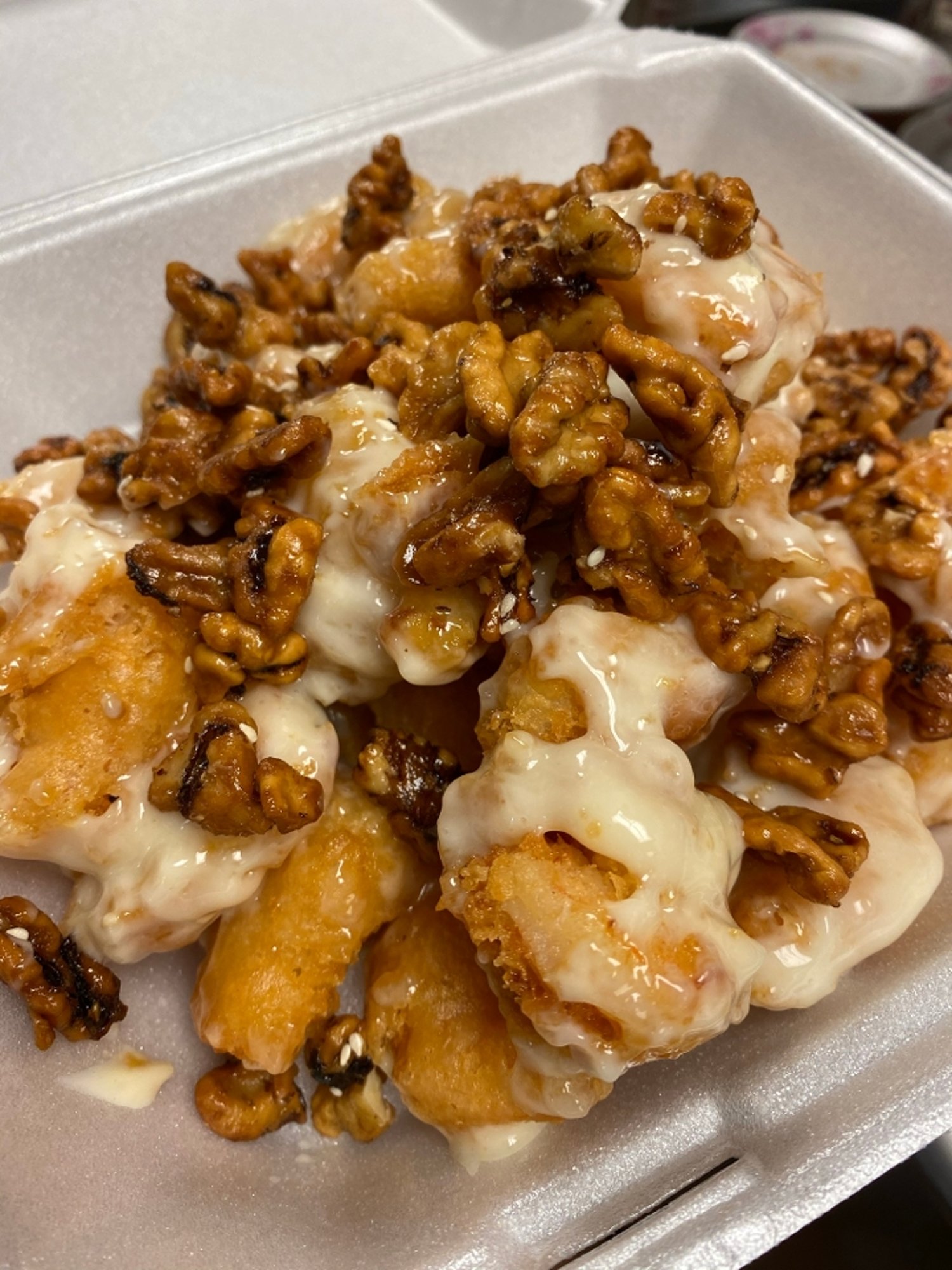 合 虾 57.Honey Walnut Shrimp