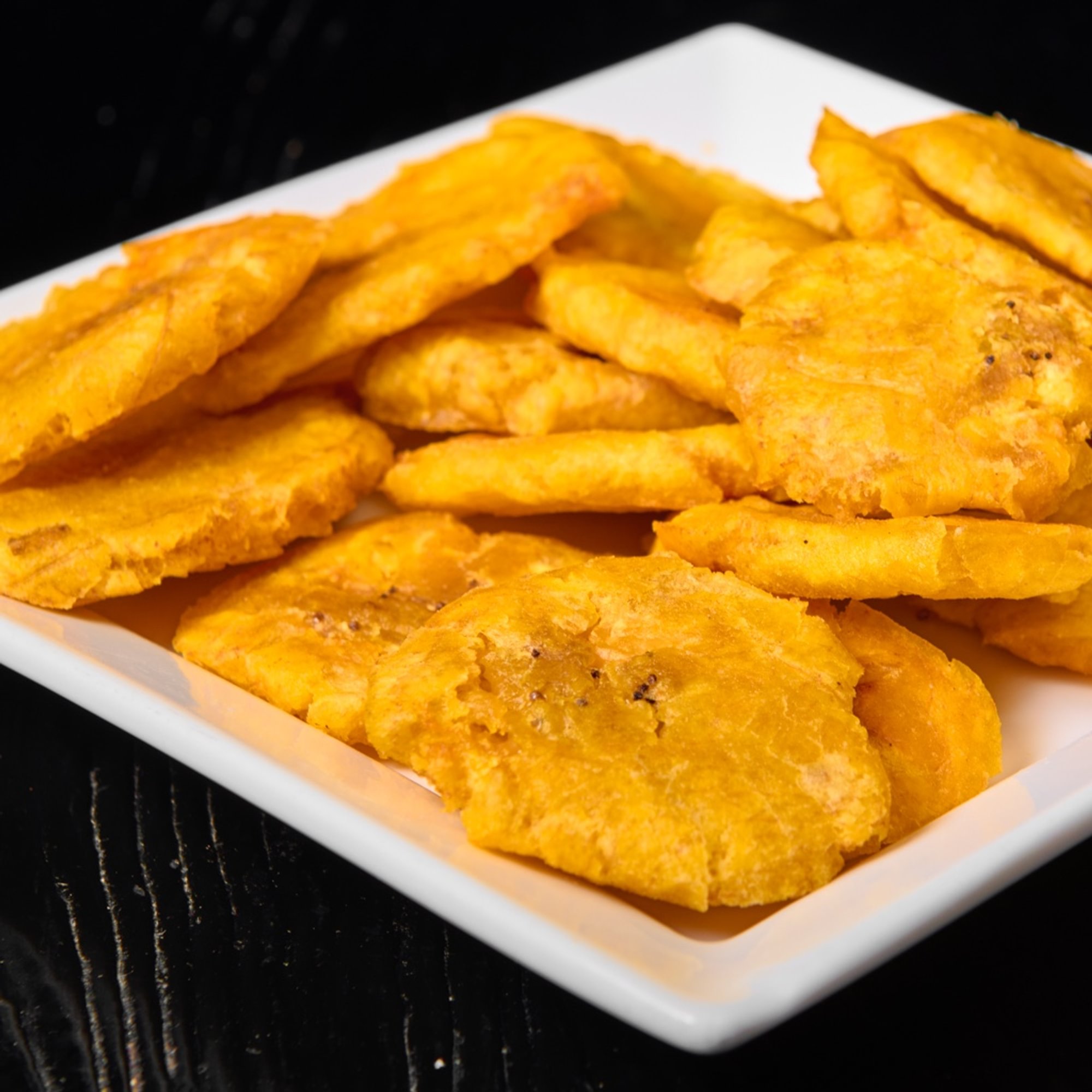 Tostones - Fried Green Plantains