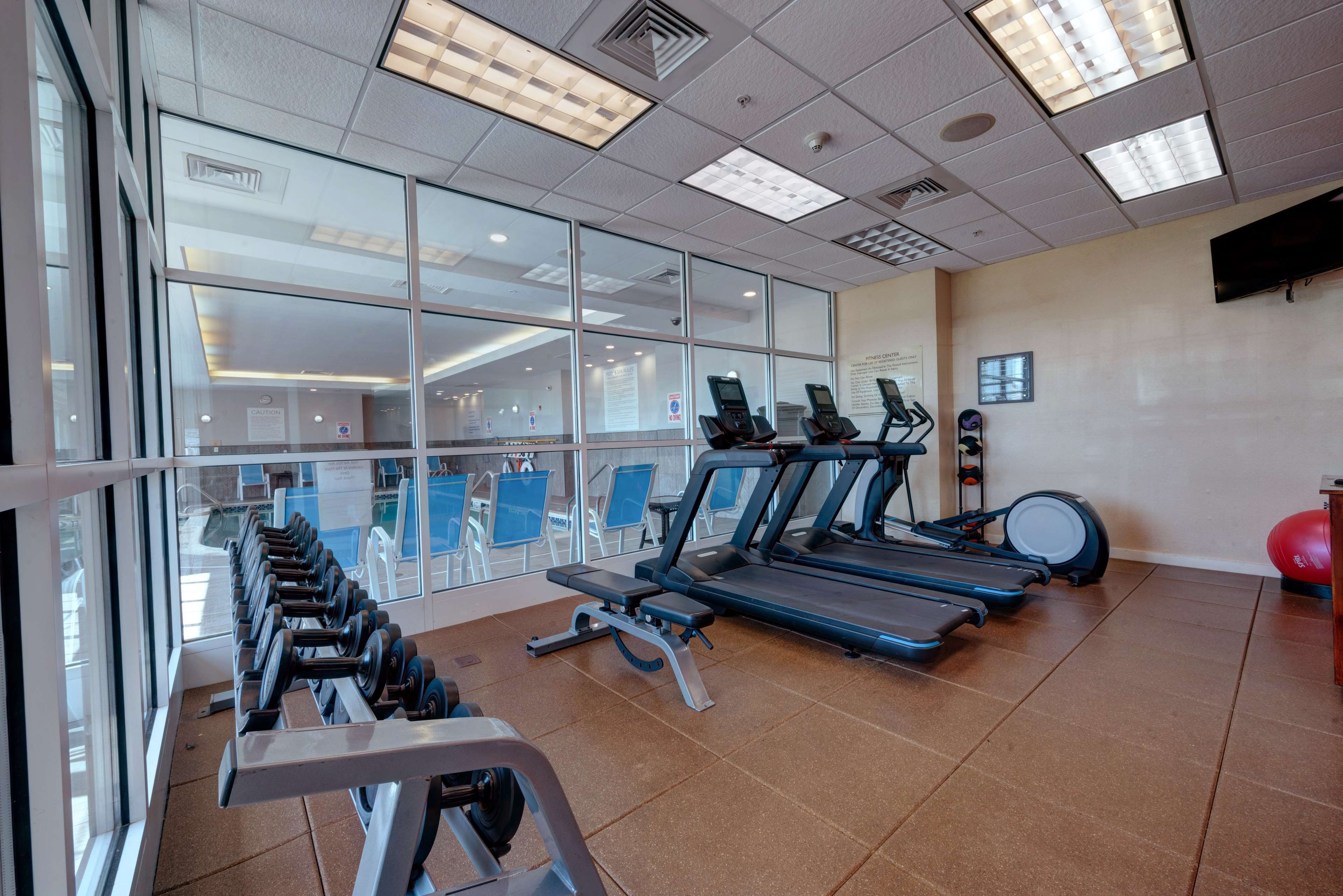 Health club  fitness center  gym