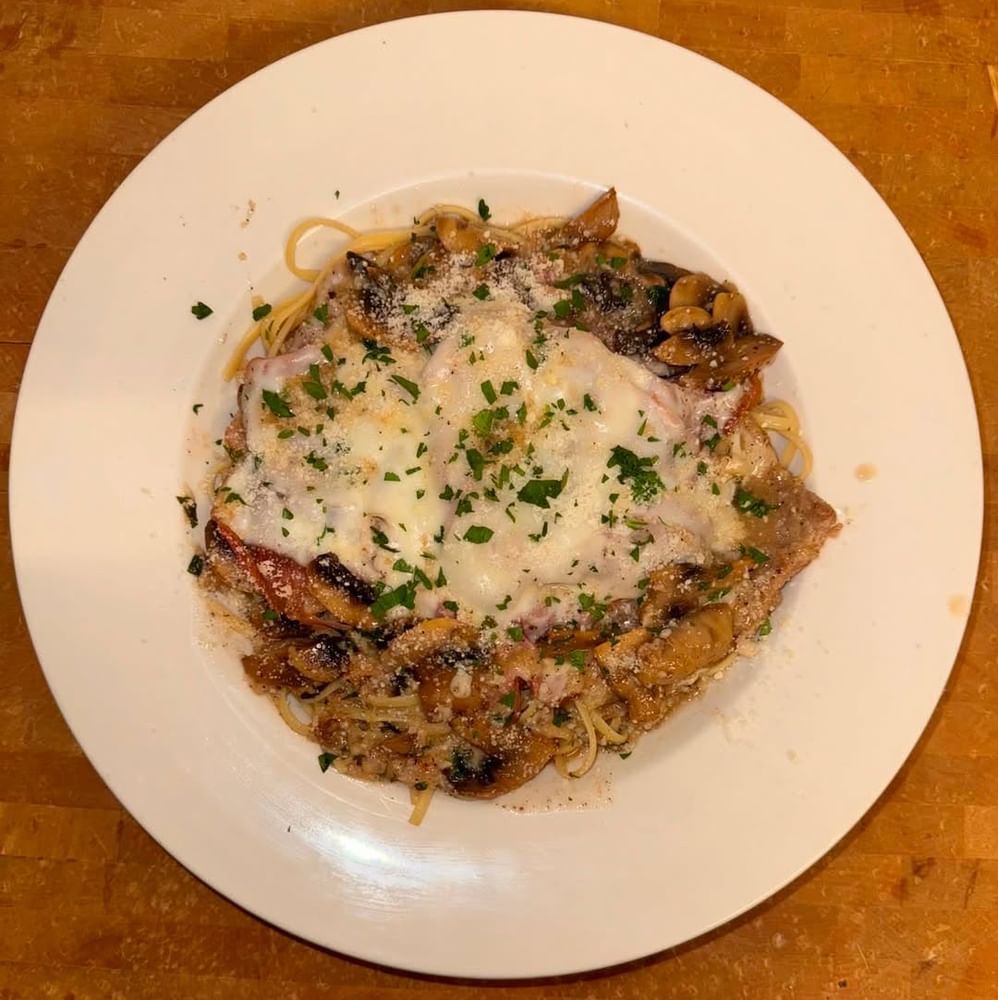 Veal Saltimbocca Pasta