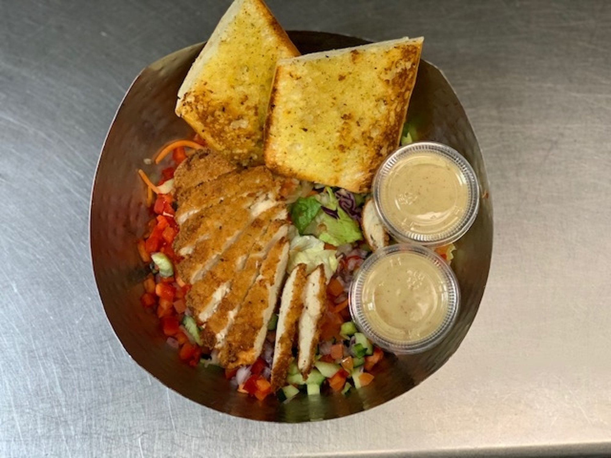 Crispy Chicken Salad