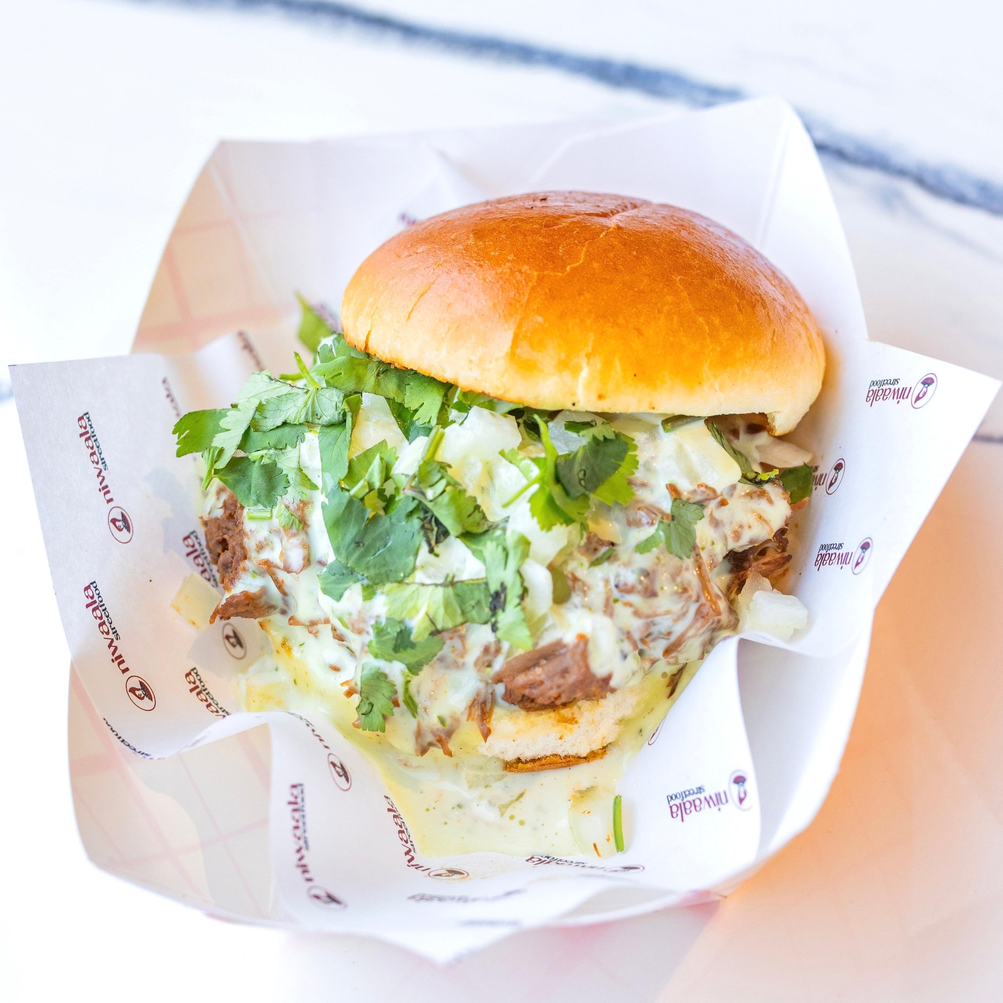 Spicy Braised Beef Slider