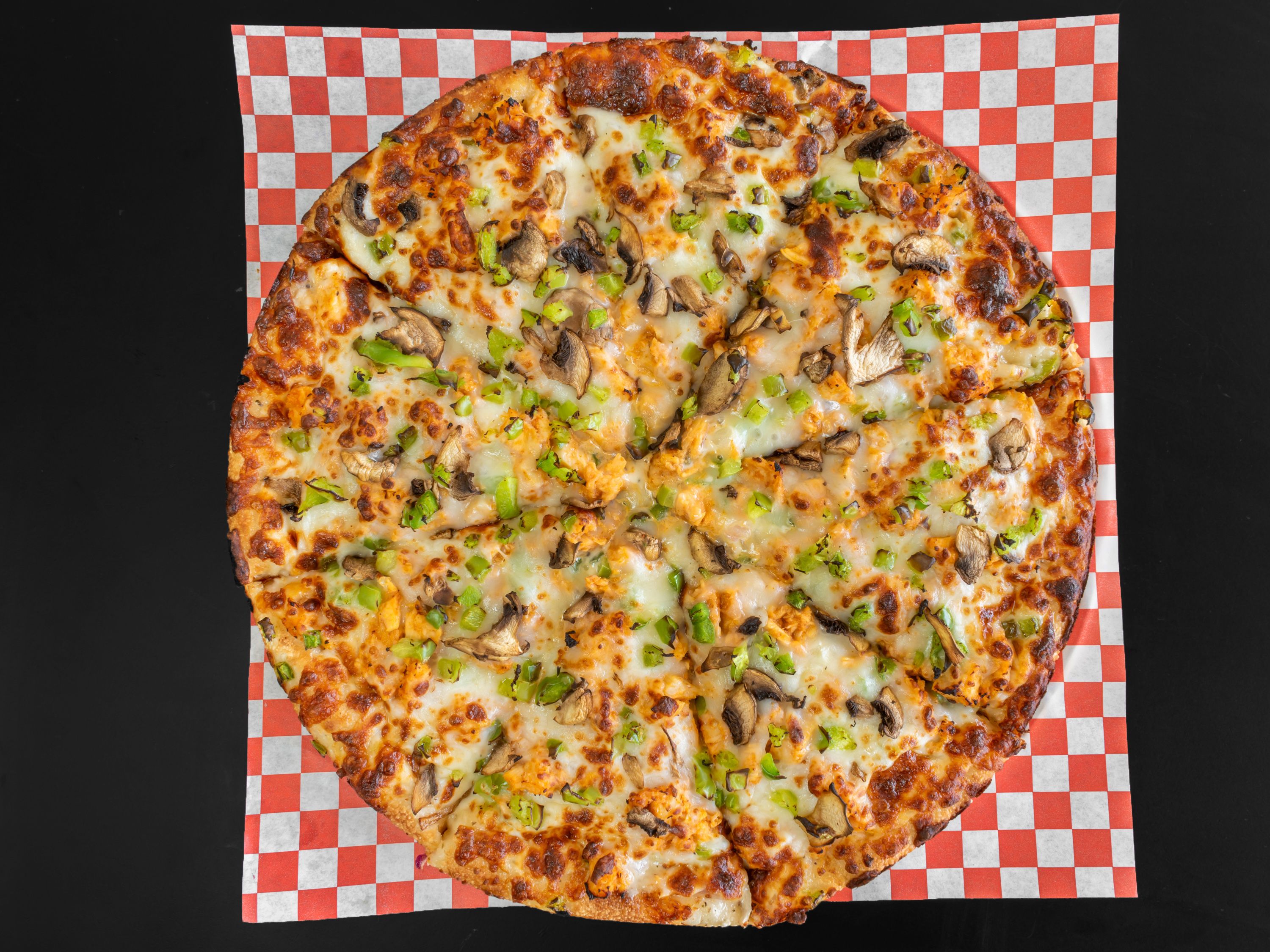 Garlic Chilli Chicken Pizza
