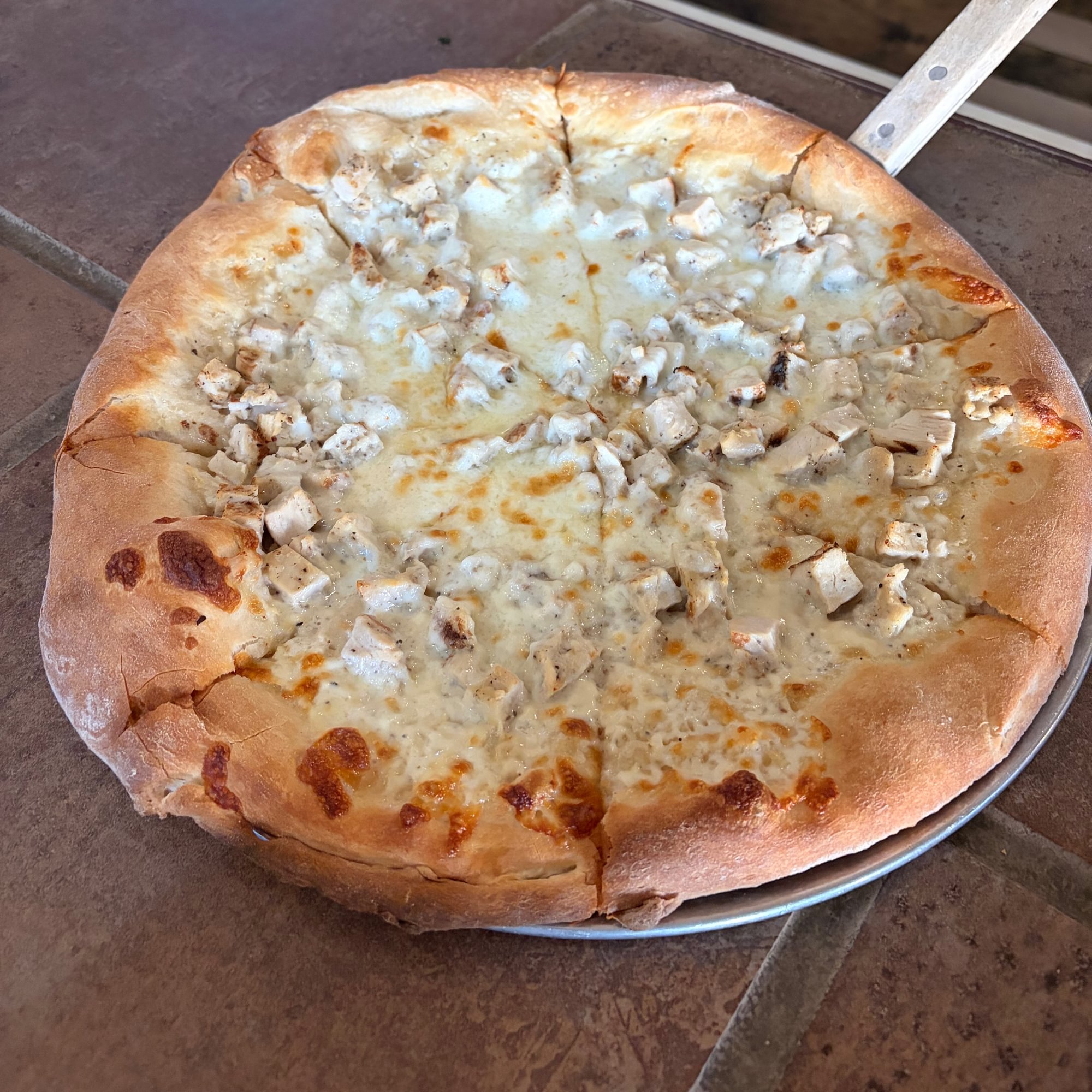 Alfredo Pizza