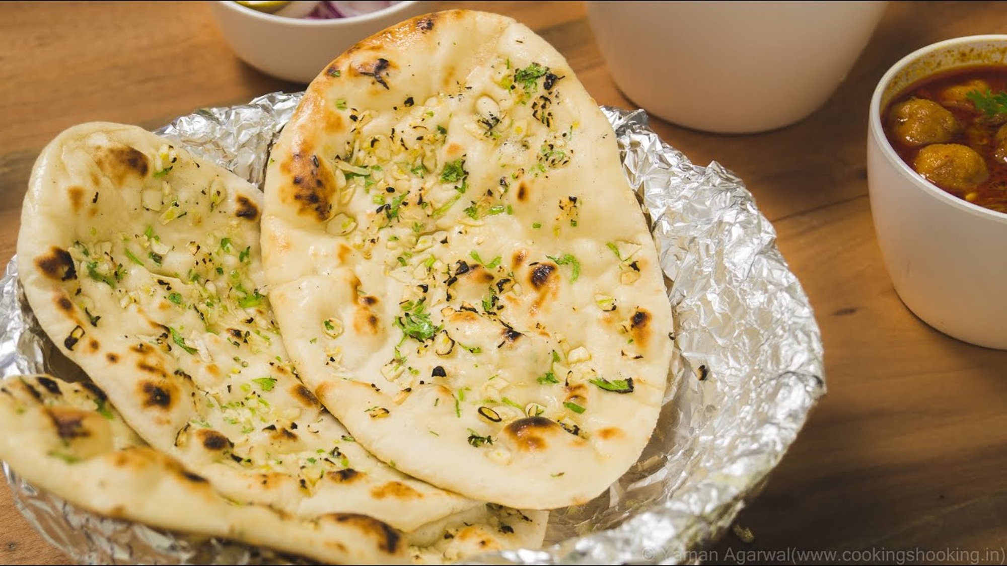 Chilli Garlic Naan