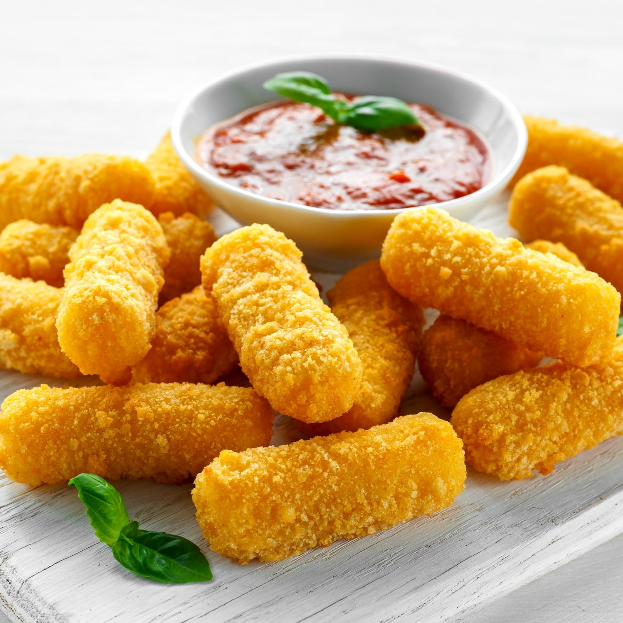 Fried Mozzarella Sticks
