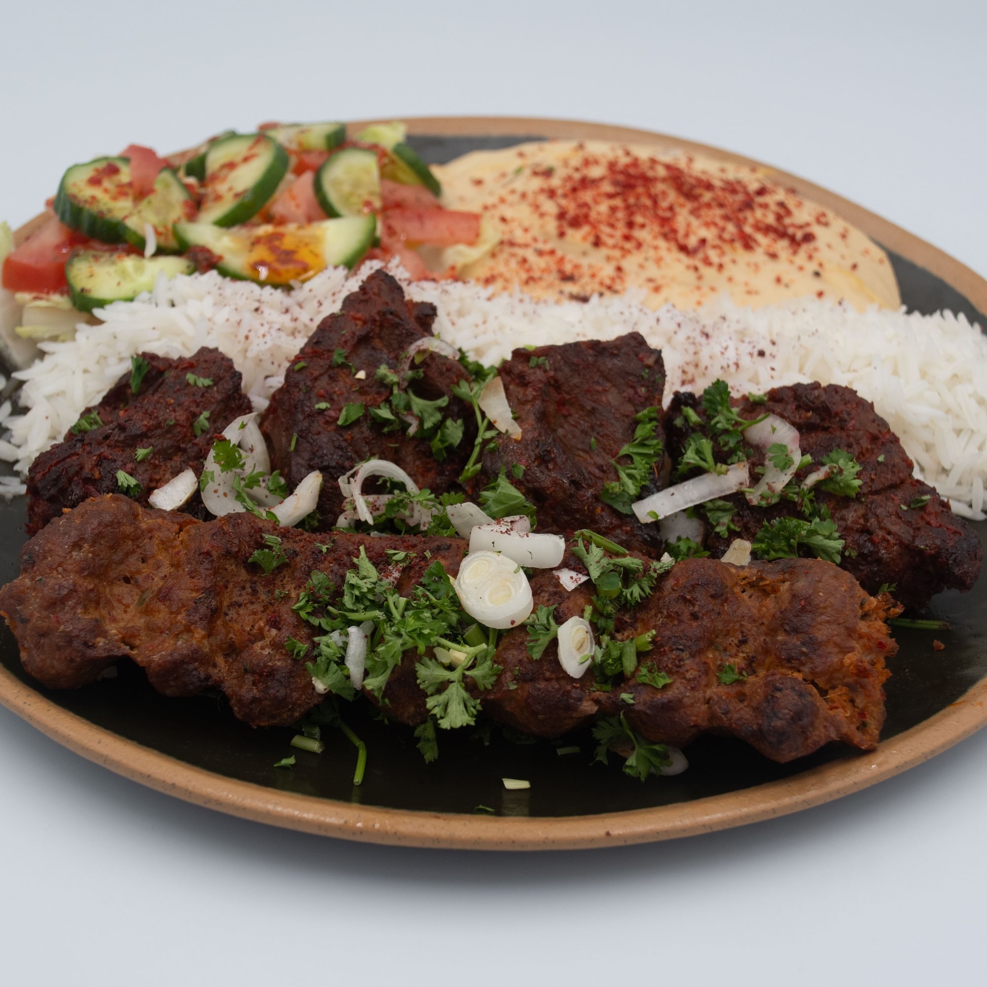 #23 Beef Shish & Beef Lule Combo