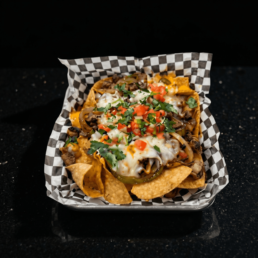 Nachos Asada - Grilled Steak
