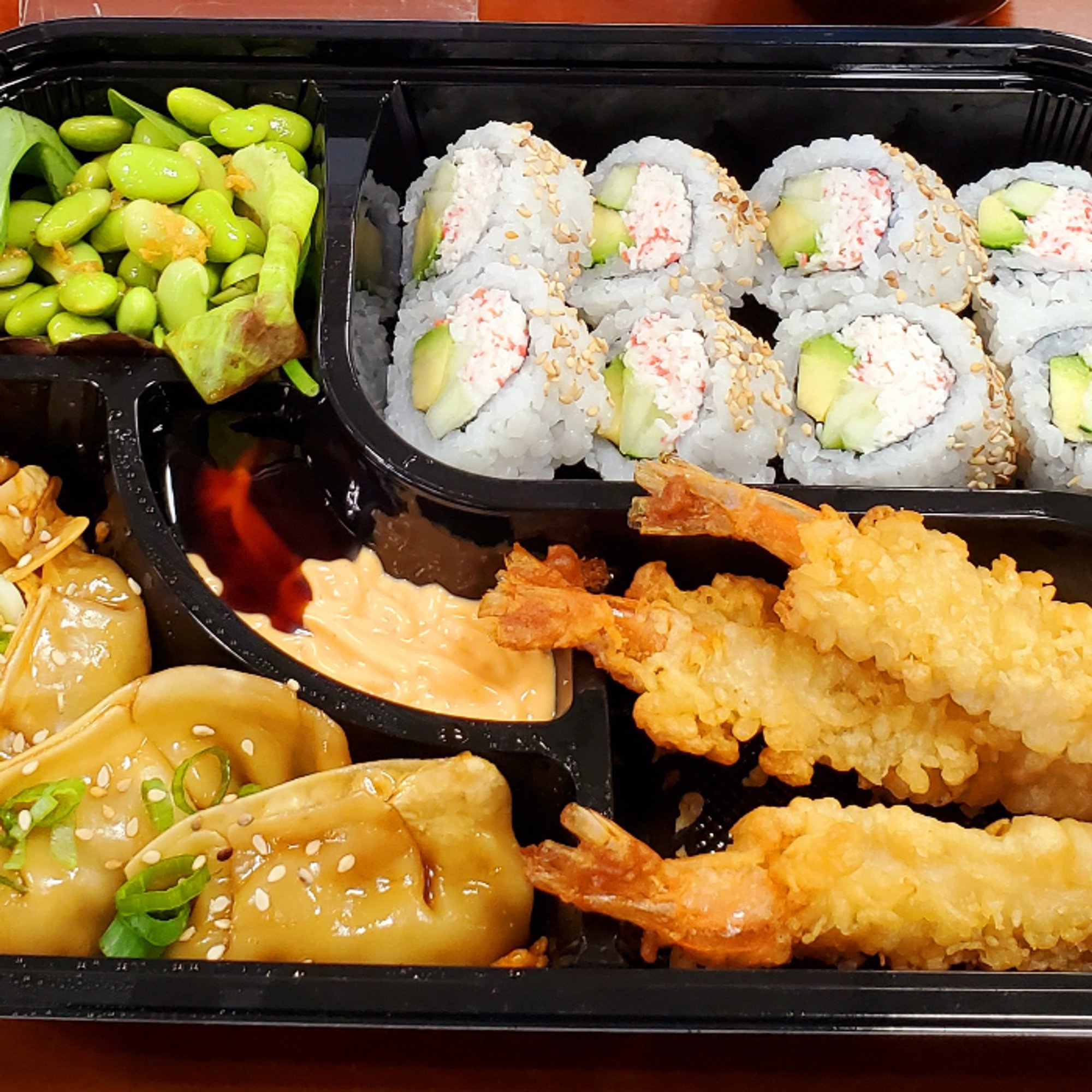 Delish Koraku Shrimp Bento