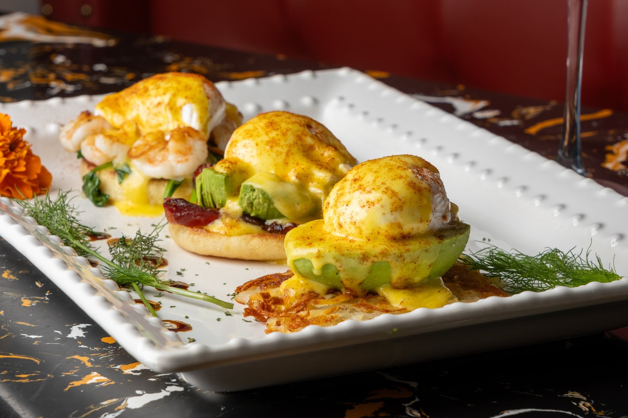 Benedict Flight (Choose 3)