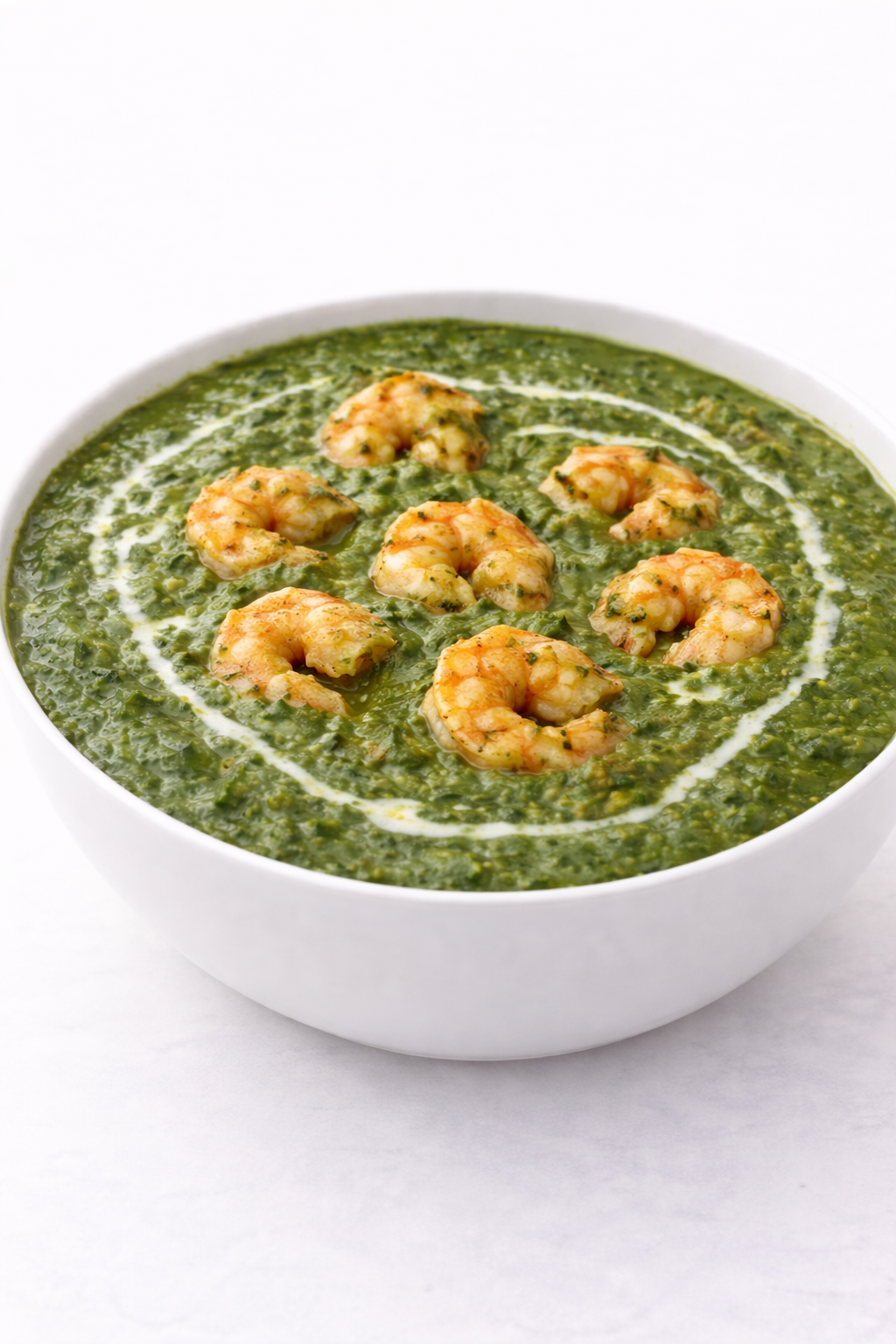 Shrimp Saagwala