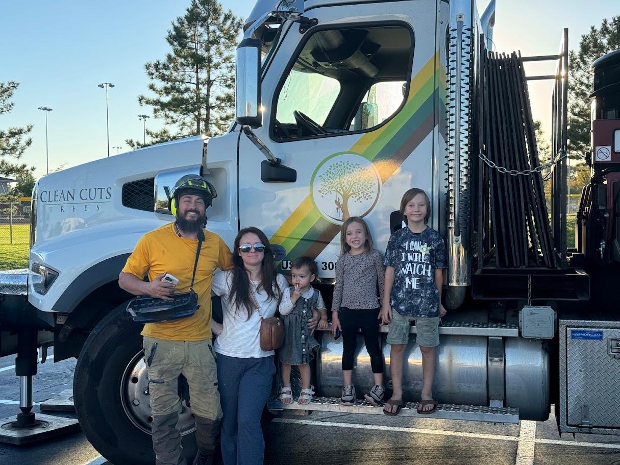 Clean Cuts Trees Image