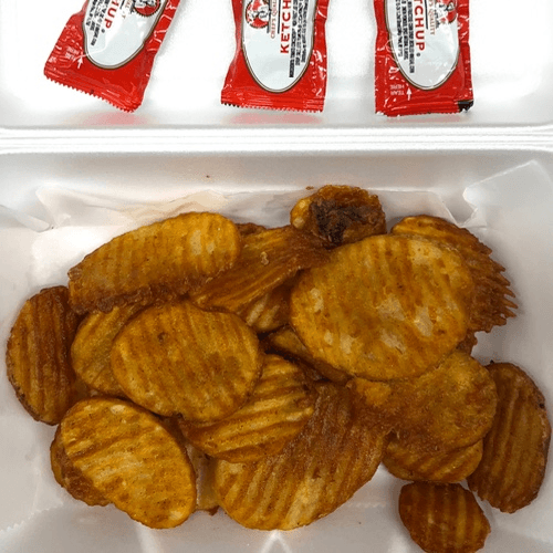 Buffalo Battered Potato Slices