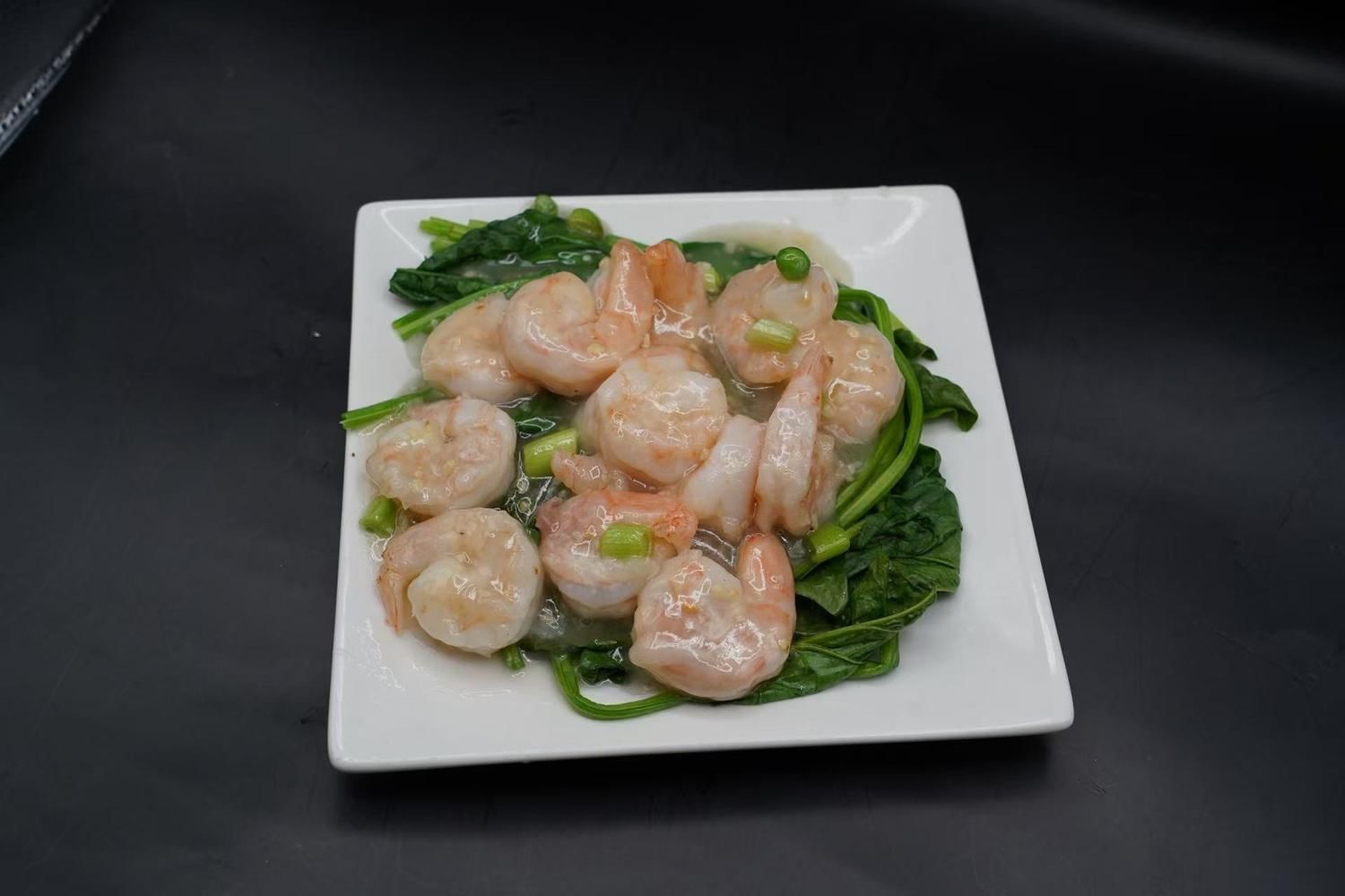 Sautéed shrimp / 清炒虾