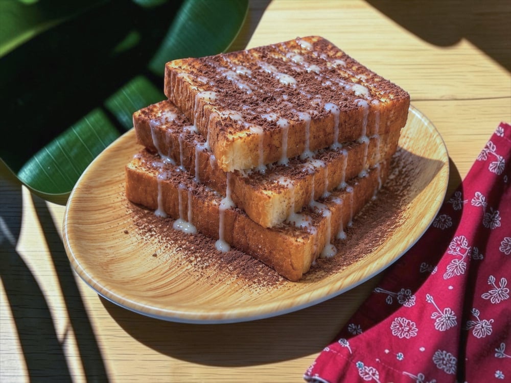 Thai Ovaltine Toast โอวัลตินโทสต์