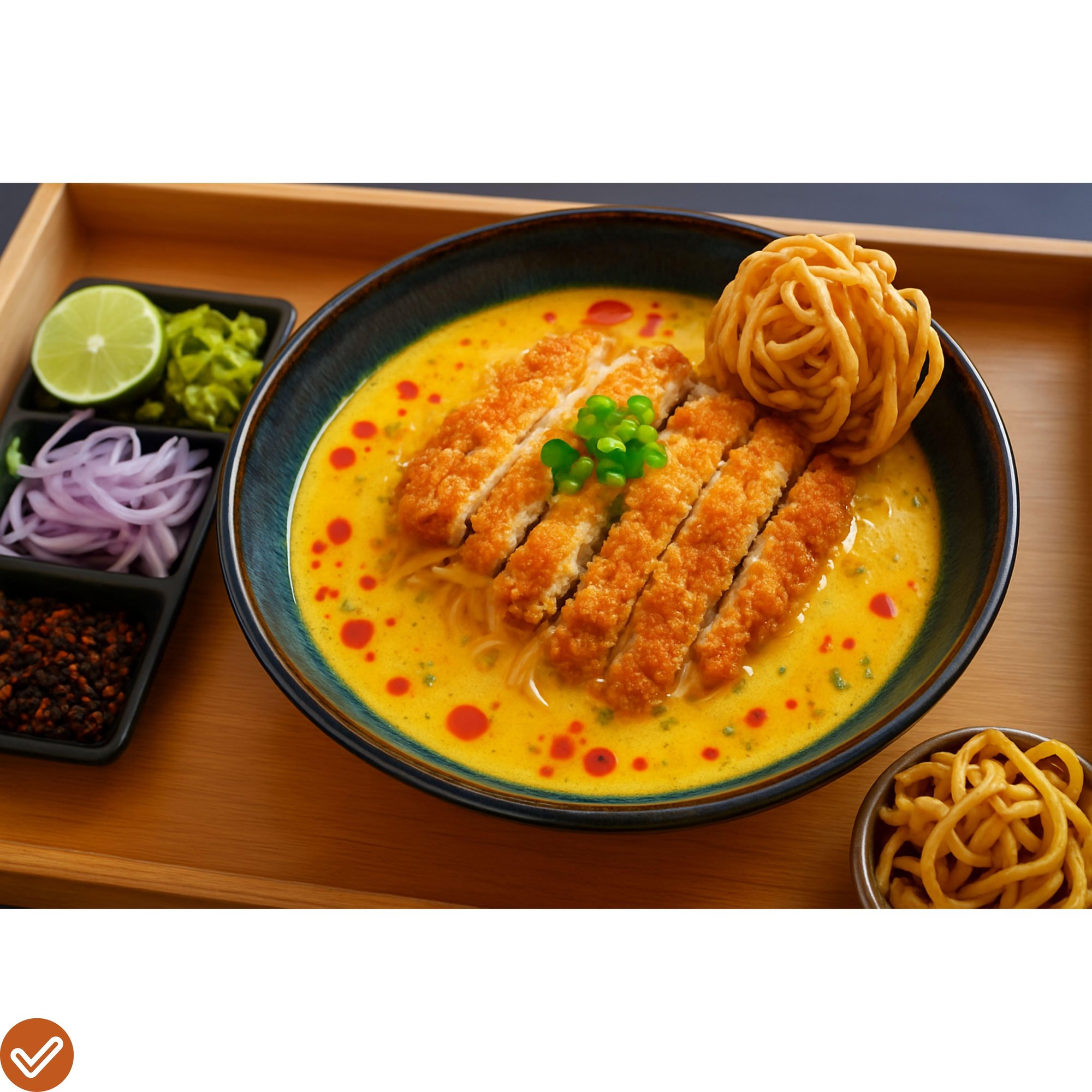 Crispy Chicken Khao Soi