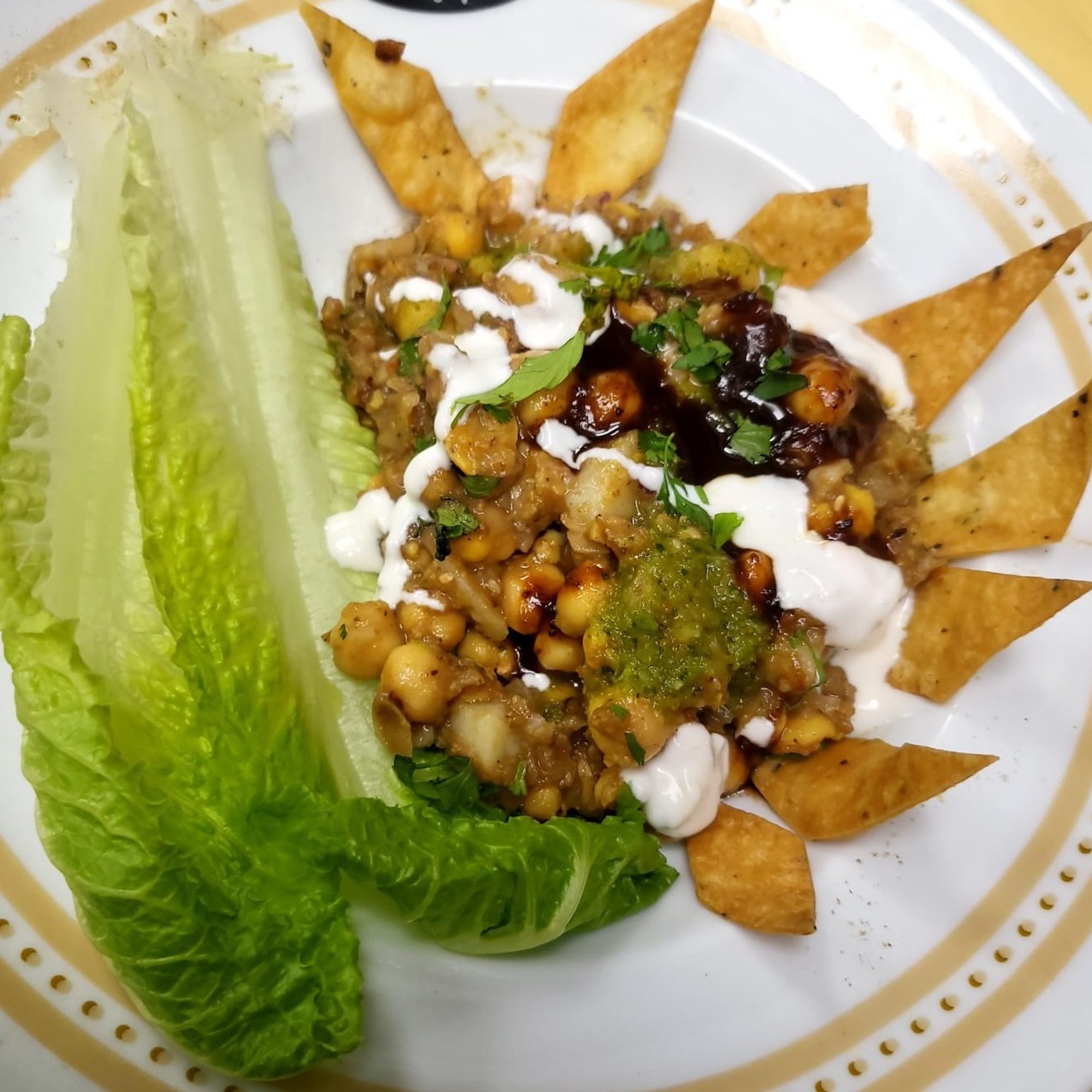Chana Papdi Chaat