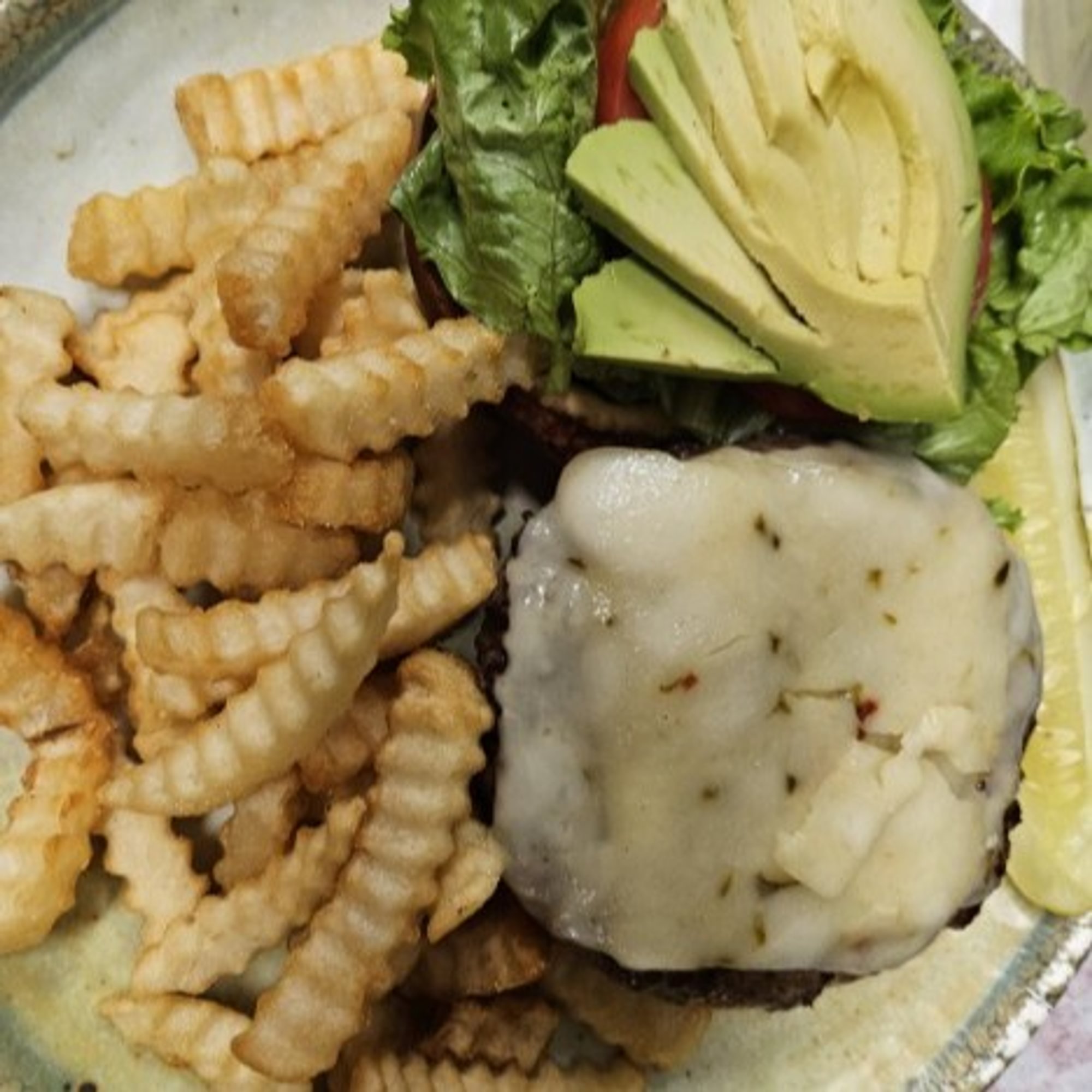 Caribbean Cheeseburger