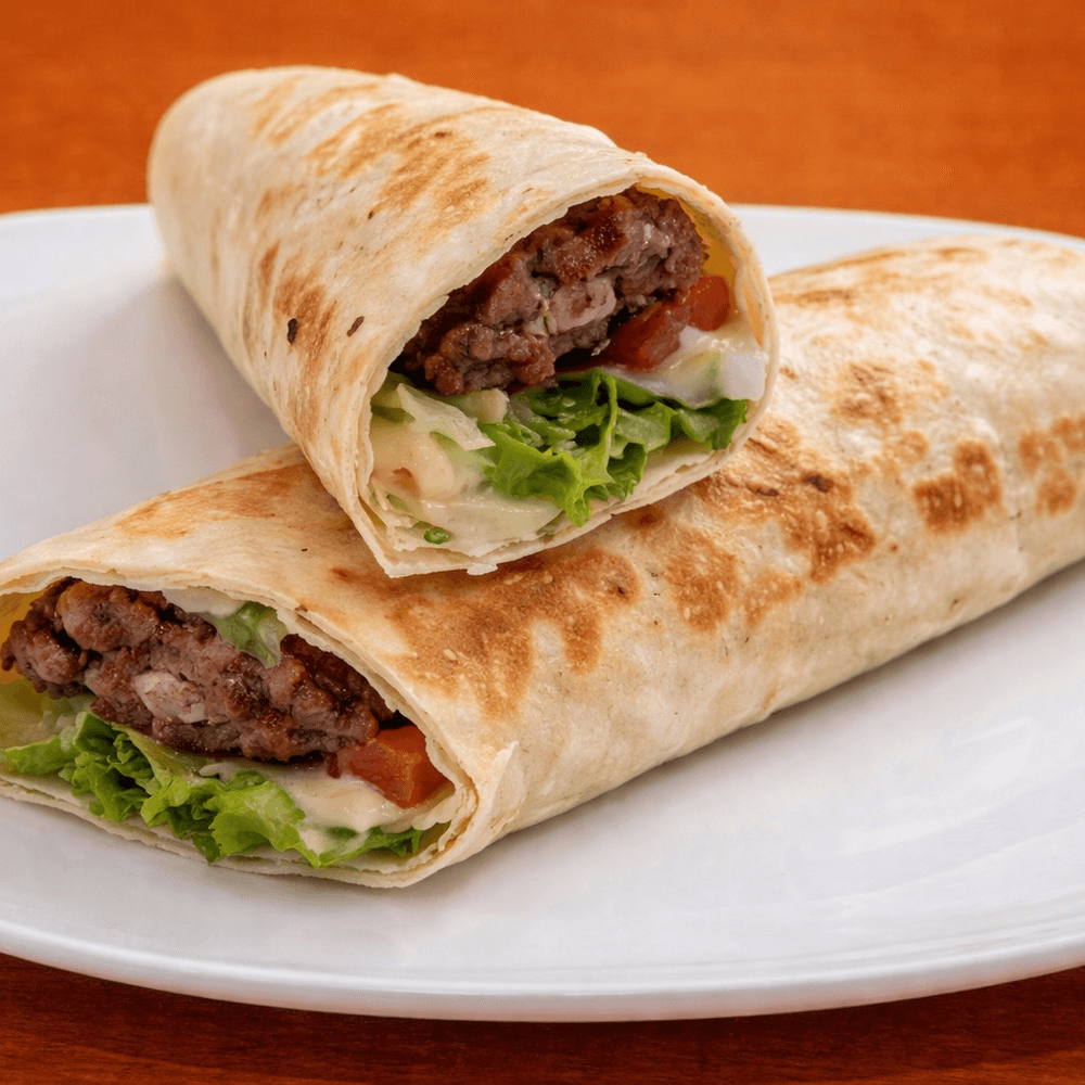Beef & Lamb Seekh Kabab Wrap