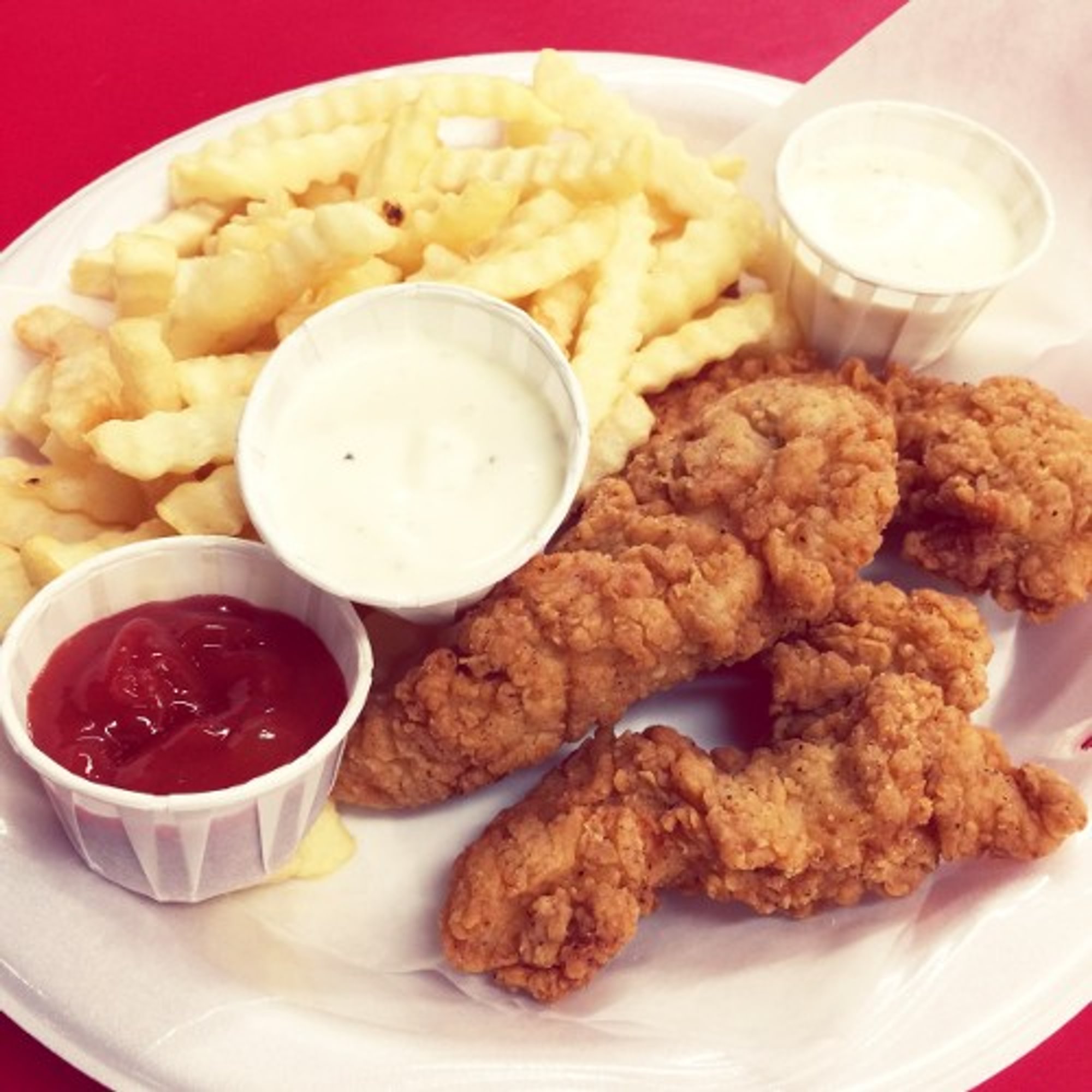 Chicken Fingers with Fries