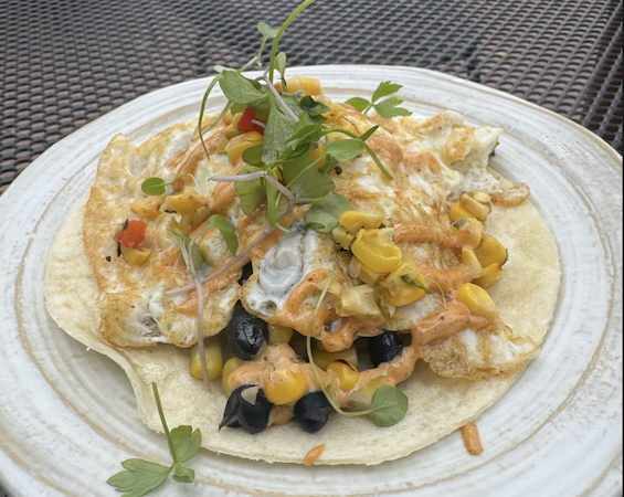 Surfer Breakfast Taco-Corn (Gluten-Free)