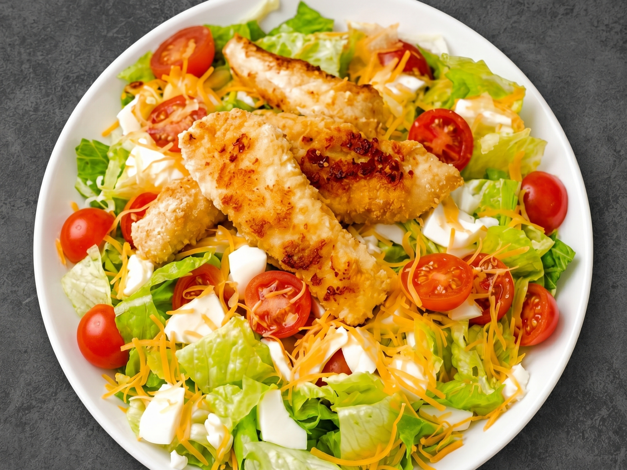 Crispy Chicken Salad