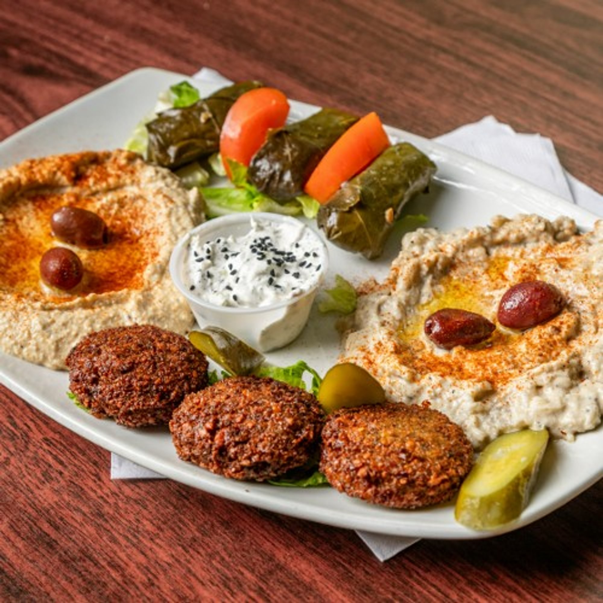 Mezza Plate (3 serving)