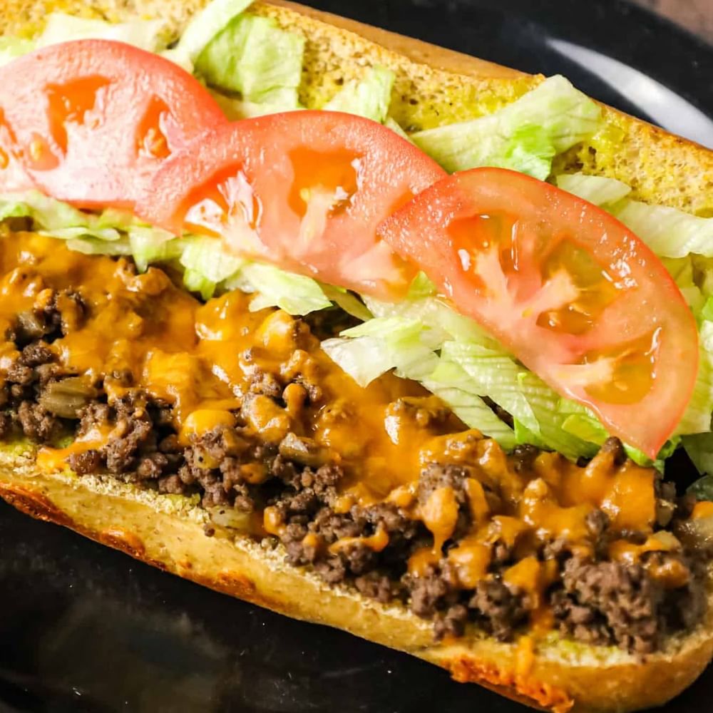 Cheeseburger Sub