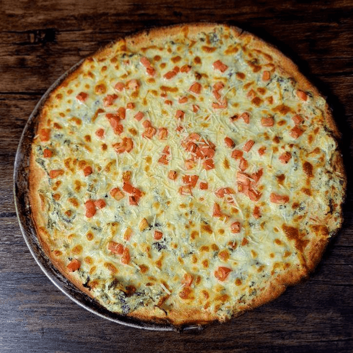 14" Spinach Pizza