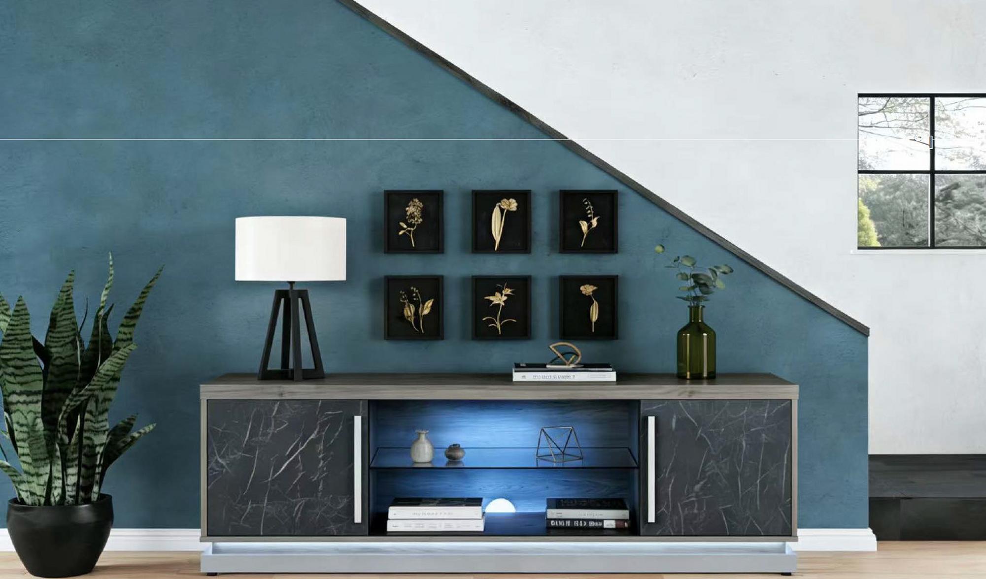 Beaumont 70" TV Stand w/Lights