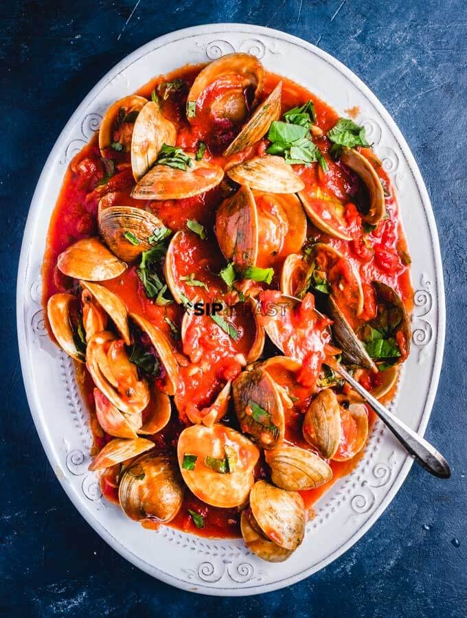 Clams Marinara