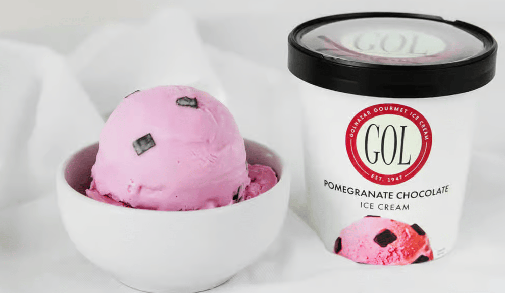 Pomegranate Ice Cream by GOL