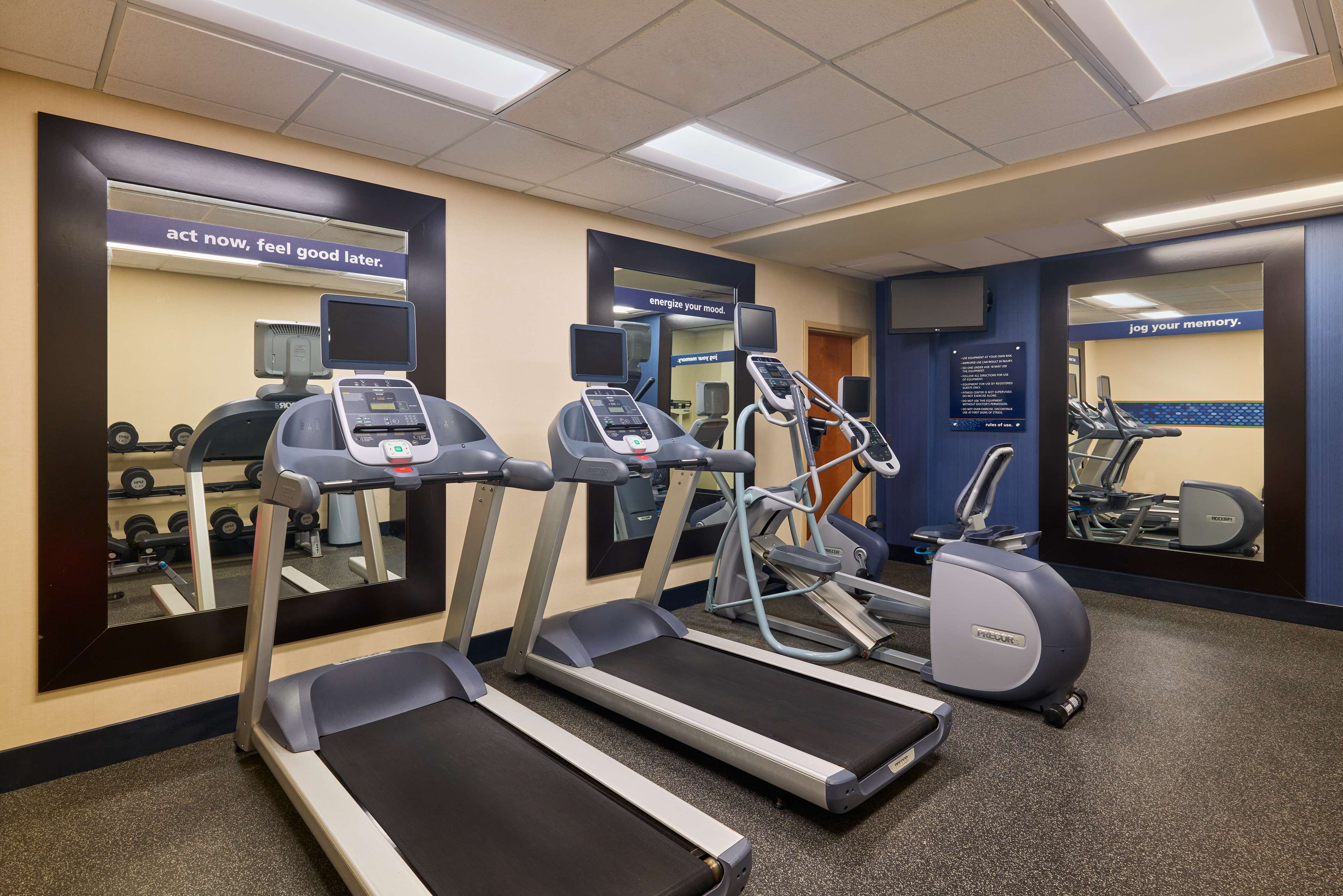 Health club  fitness center  gym