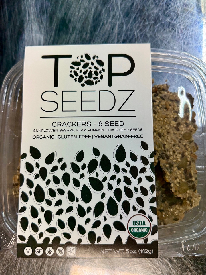 Top Seedz Crackers, 6 Seed